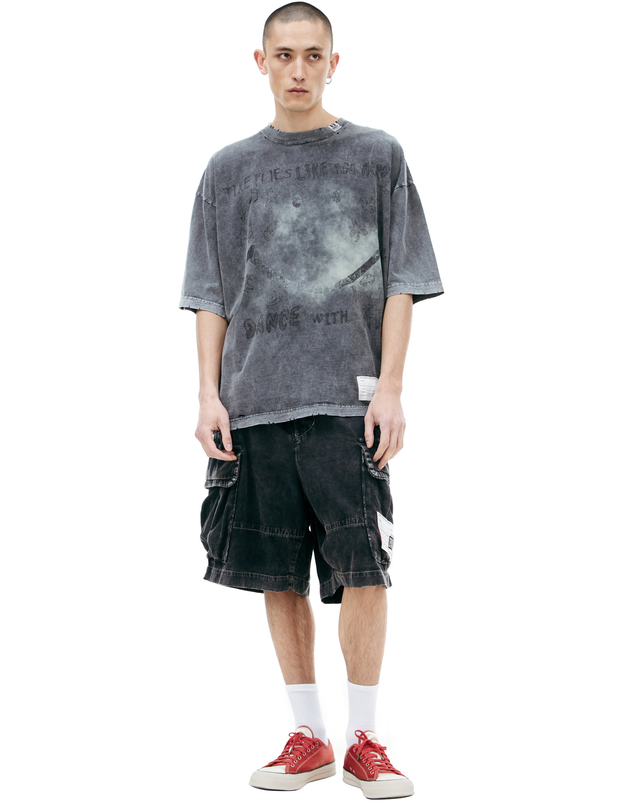 Футболка с принтом smile 42900₽