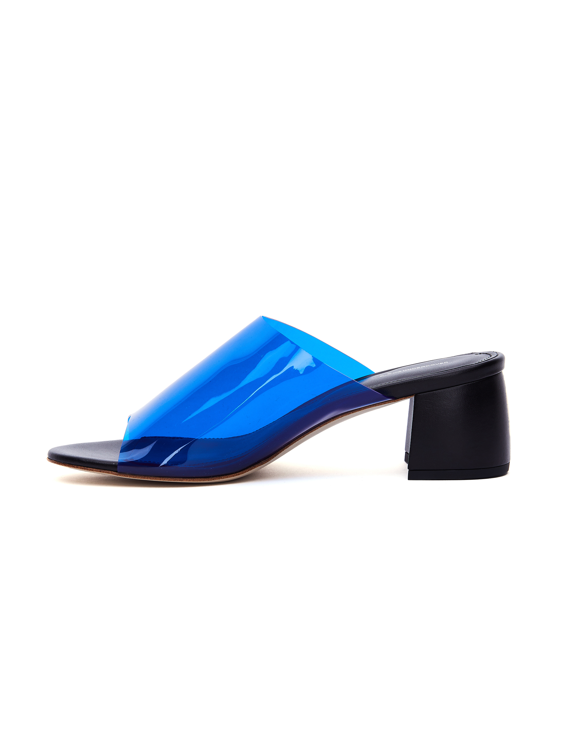 Синие мюли на каблуке - Sue Undercover SUW1F01/blue Фото 2