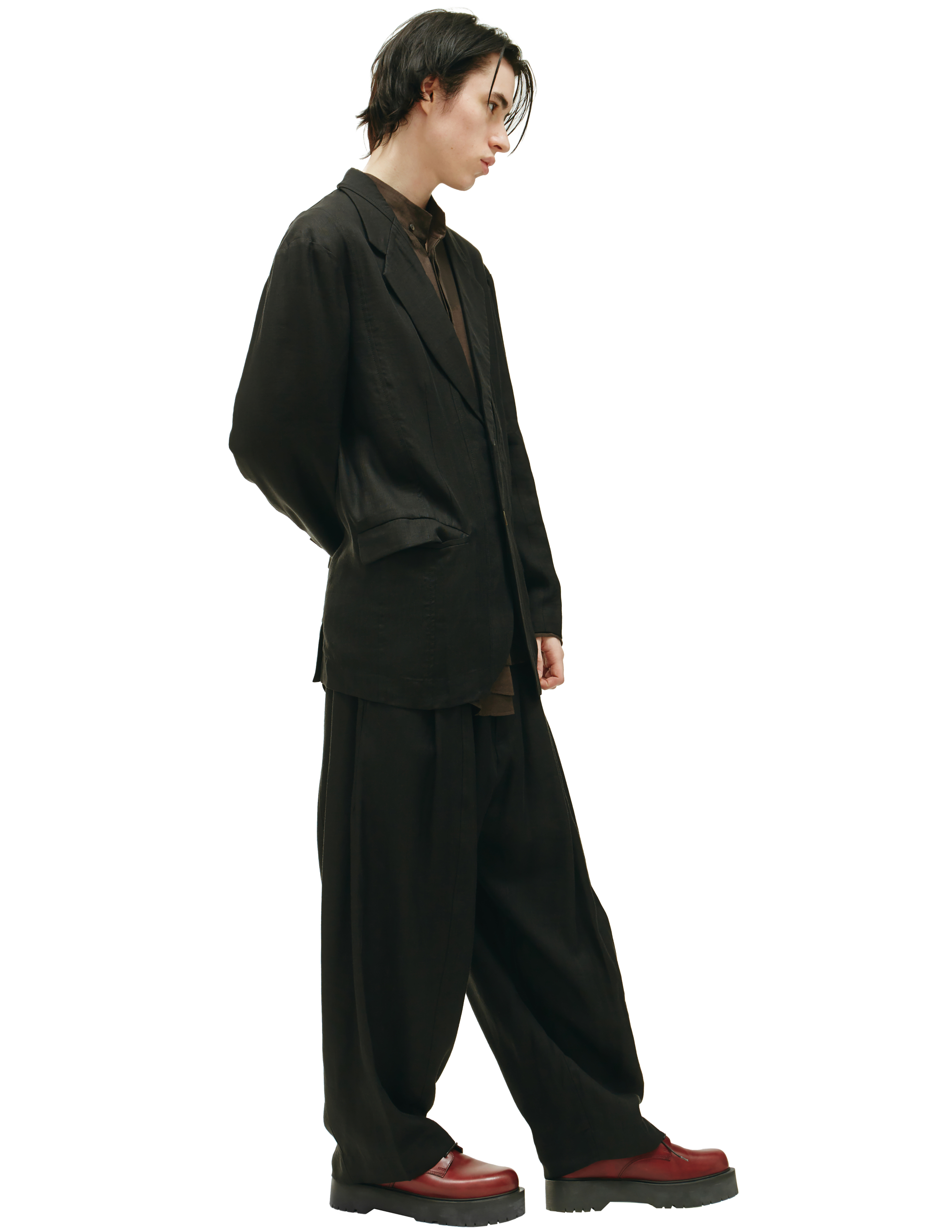 Однобортный оверсайз пиджак Ziggy Chen 0M2220904, размер 50;48;52 - фото 2