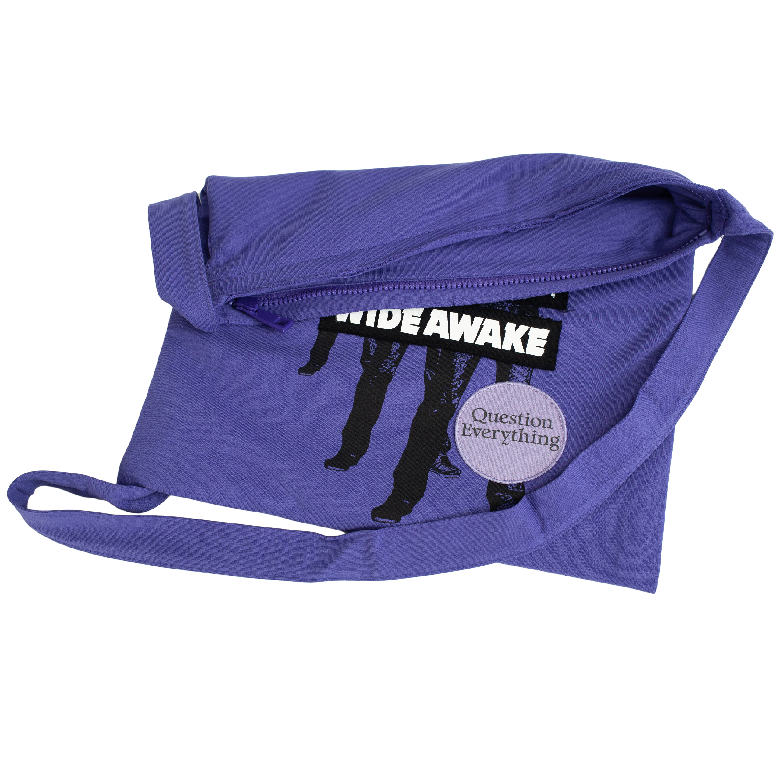 Фиолетовая сумка с принтом Isolation Raf Simons 211-933E-19003-0050, размер One Size - фото 2