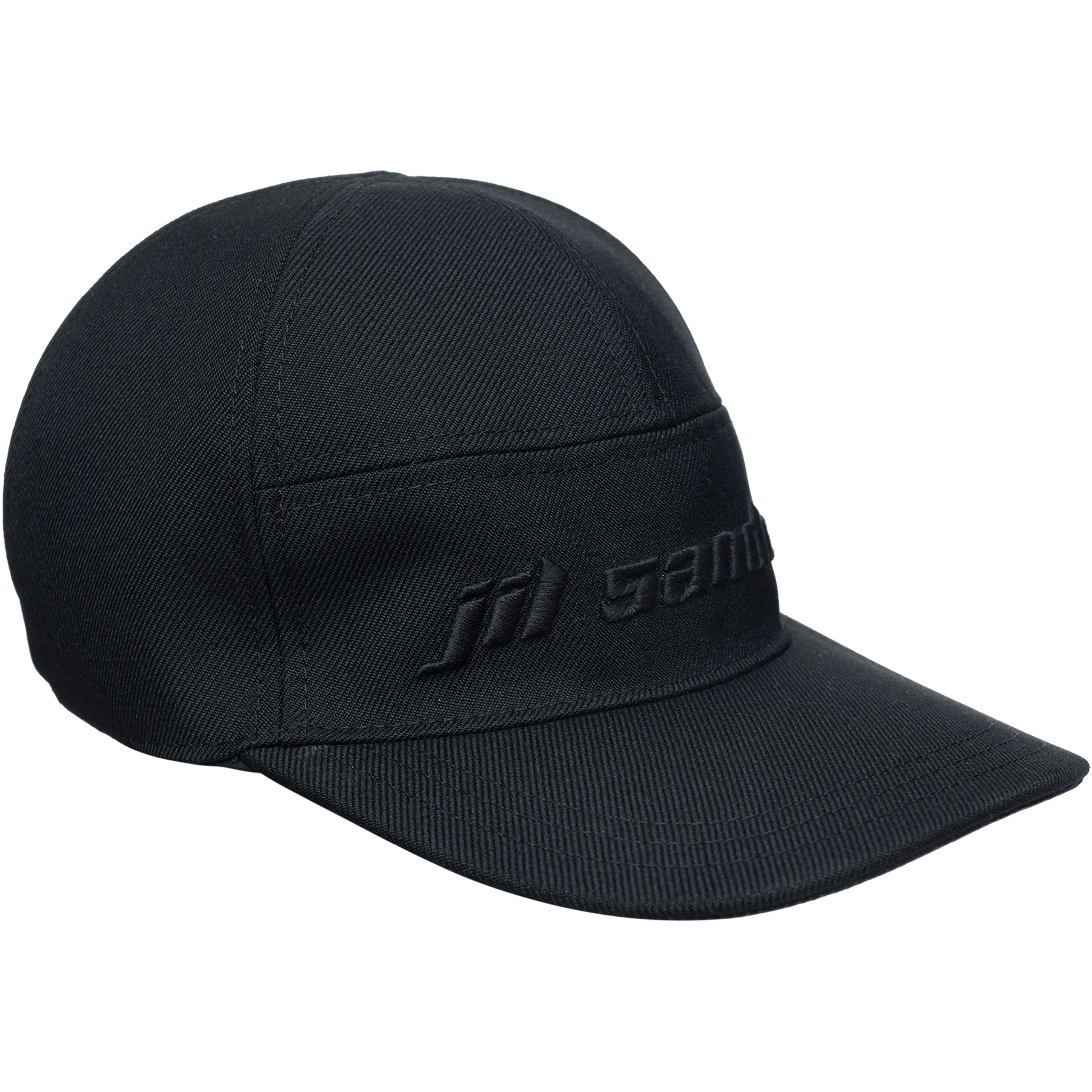 Шерстяная кепка с логотпом Jil Sander J21TC0103/JTN312/001, размер M;L