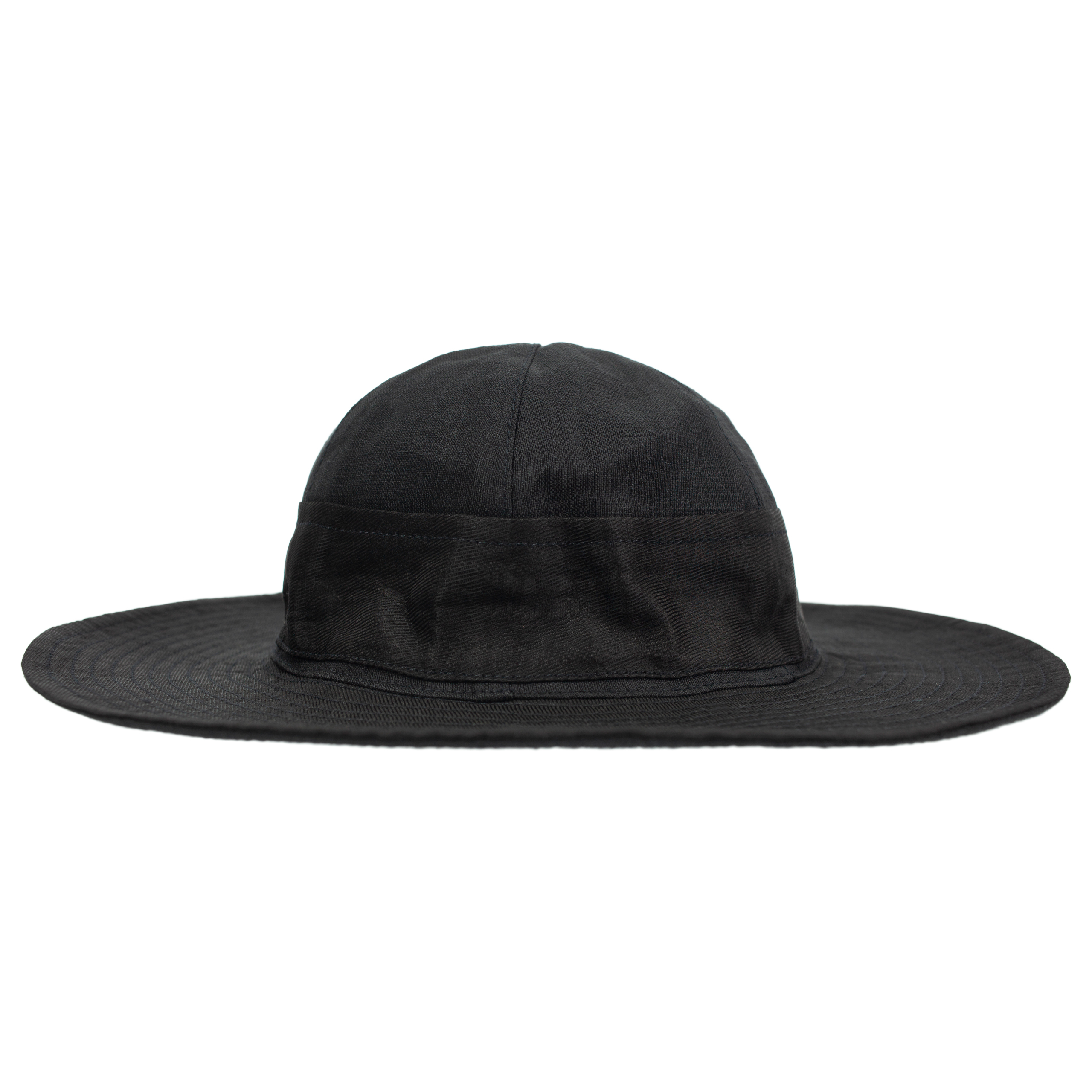 Льняная шляпа с широкими полями Ziggy Chen 0M2215609, размер M - фото 3