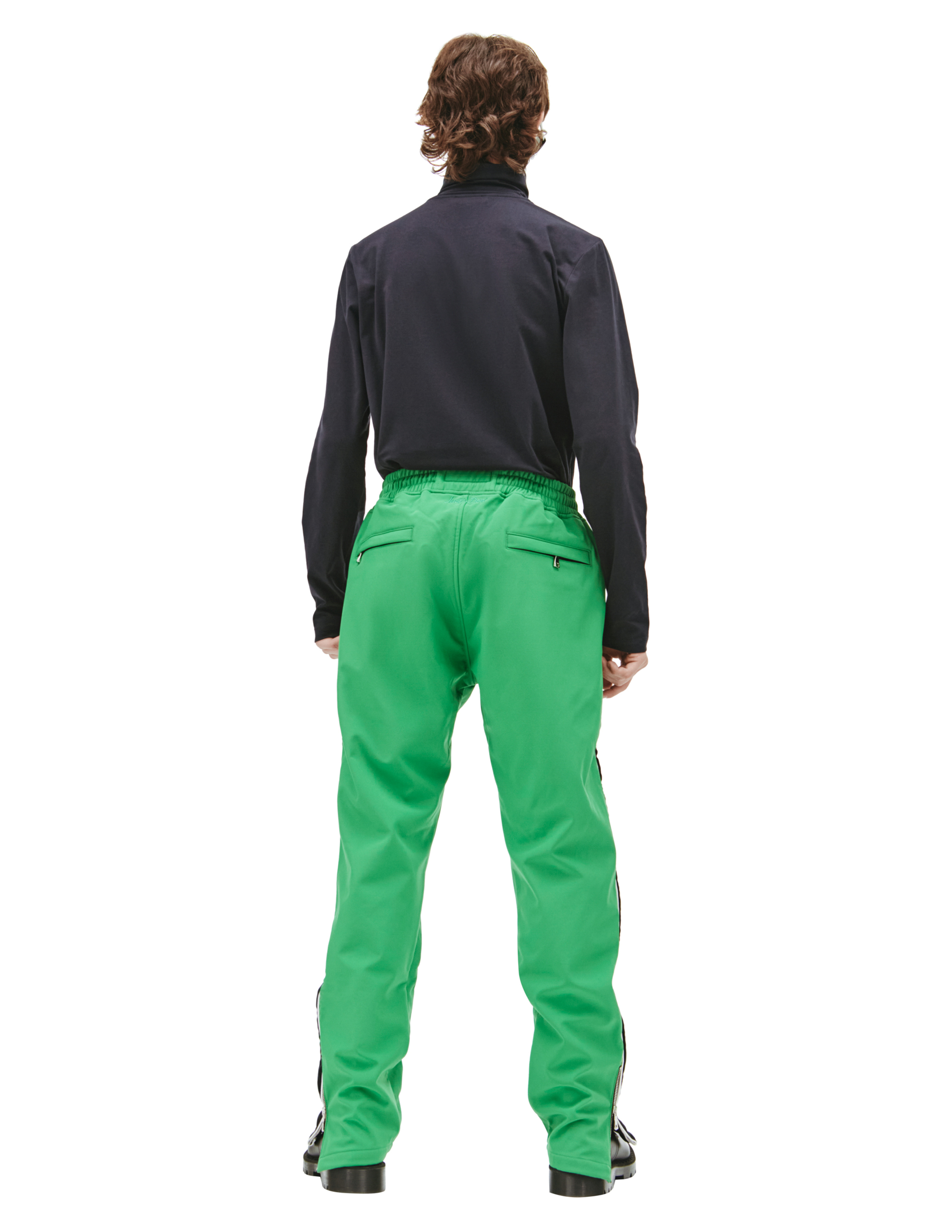 Зеленые брюки JUST DON CTP-GRN, размер XXL;XL;L;M;S - фото 5