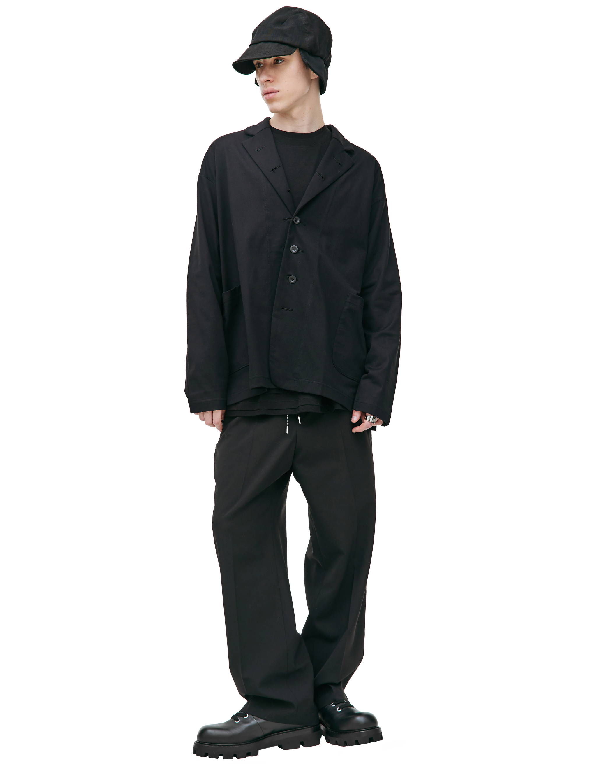 Пиджак с накладными карманами The Viridi-Anne VI-3604-01, размер 4 - фото 1