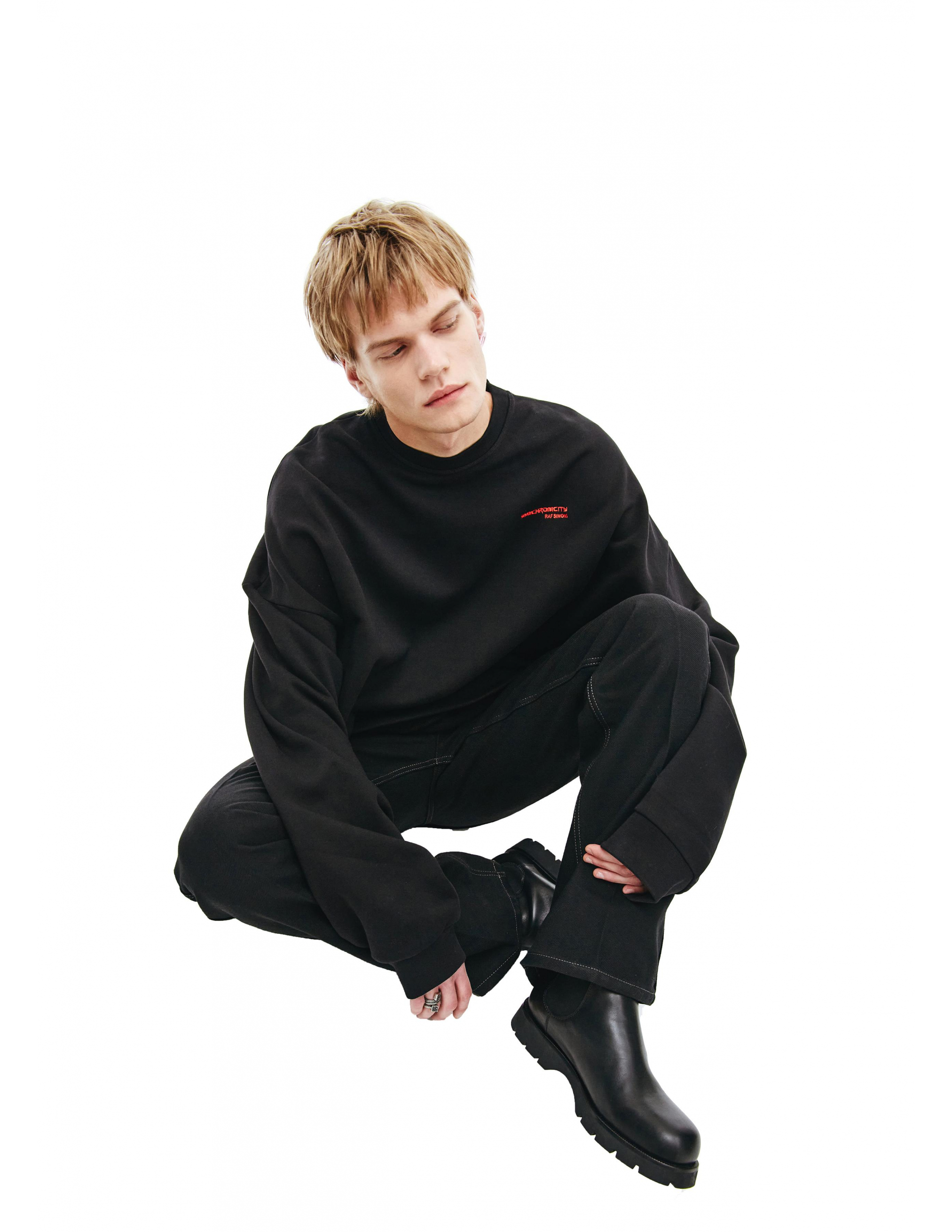 Оверсайз Свитшот Synchronicity - Raf Simons  212-M167B-19004-0099 Фото 4