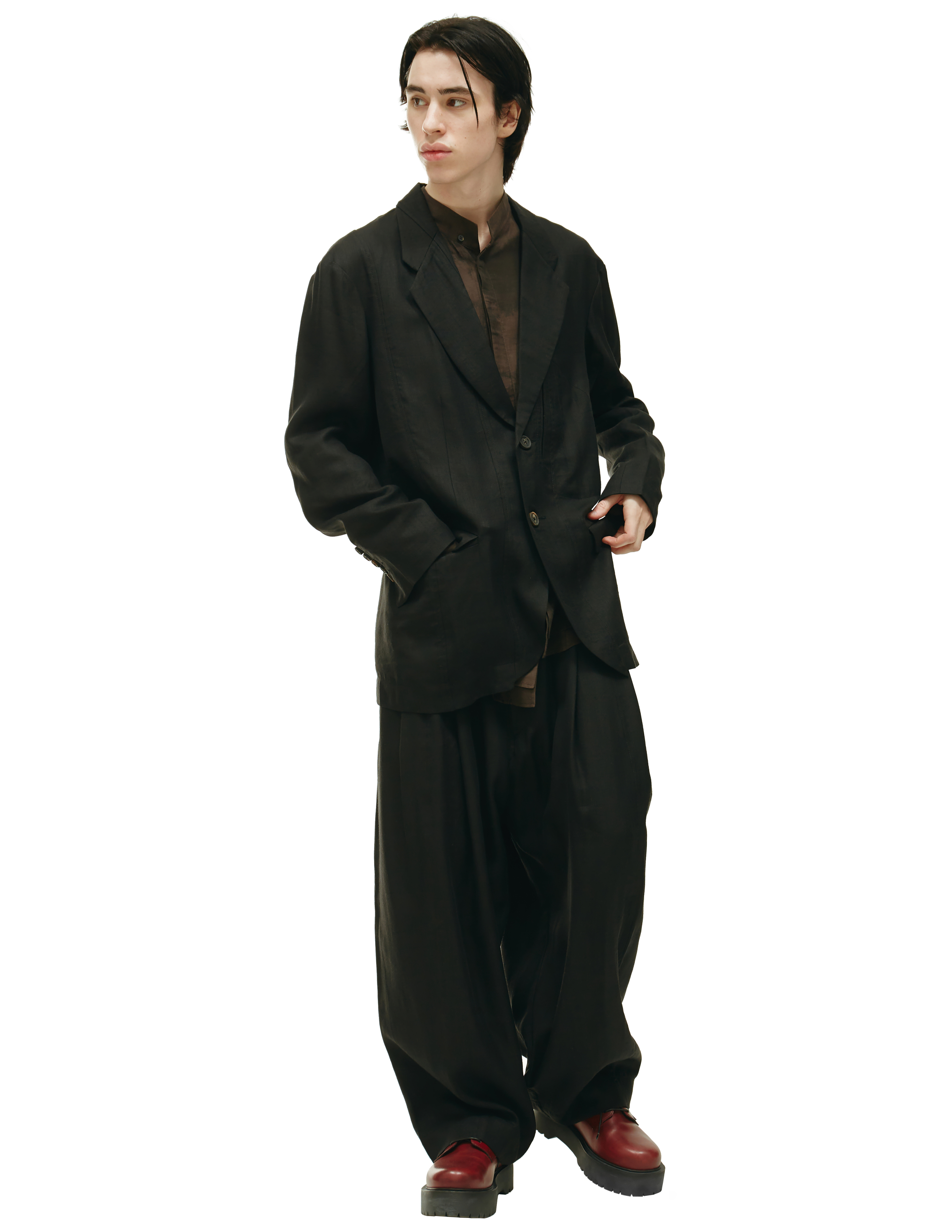 Однобортный оверсайз пиджак Ziggy Chen 0M2220904, размер 50;48;52