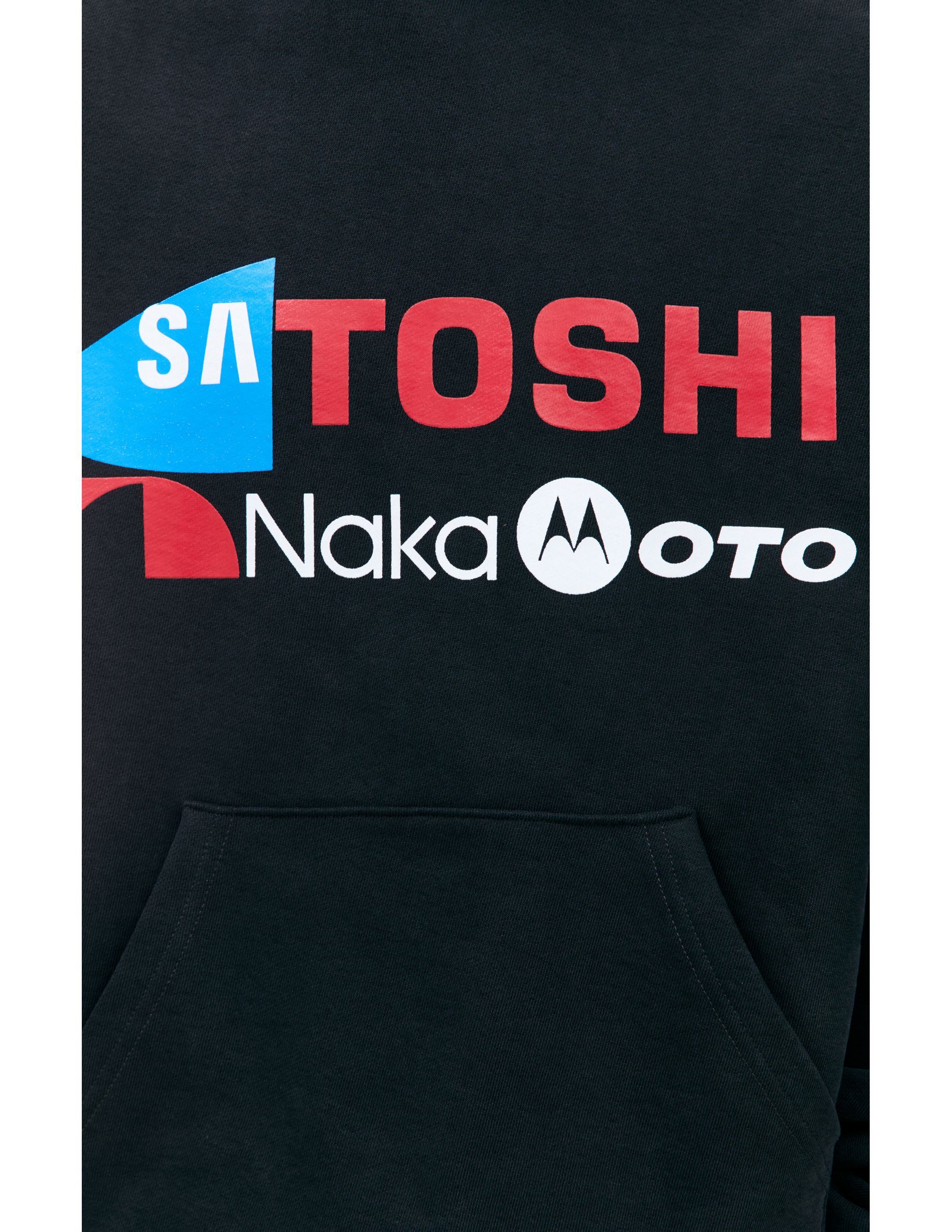 Черная футболка с логотипом Satoshi Nakamoto SS24TE004, размер M;L;XL;XXL - фото 4