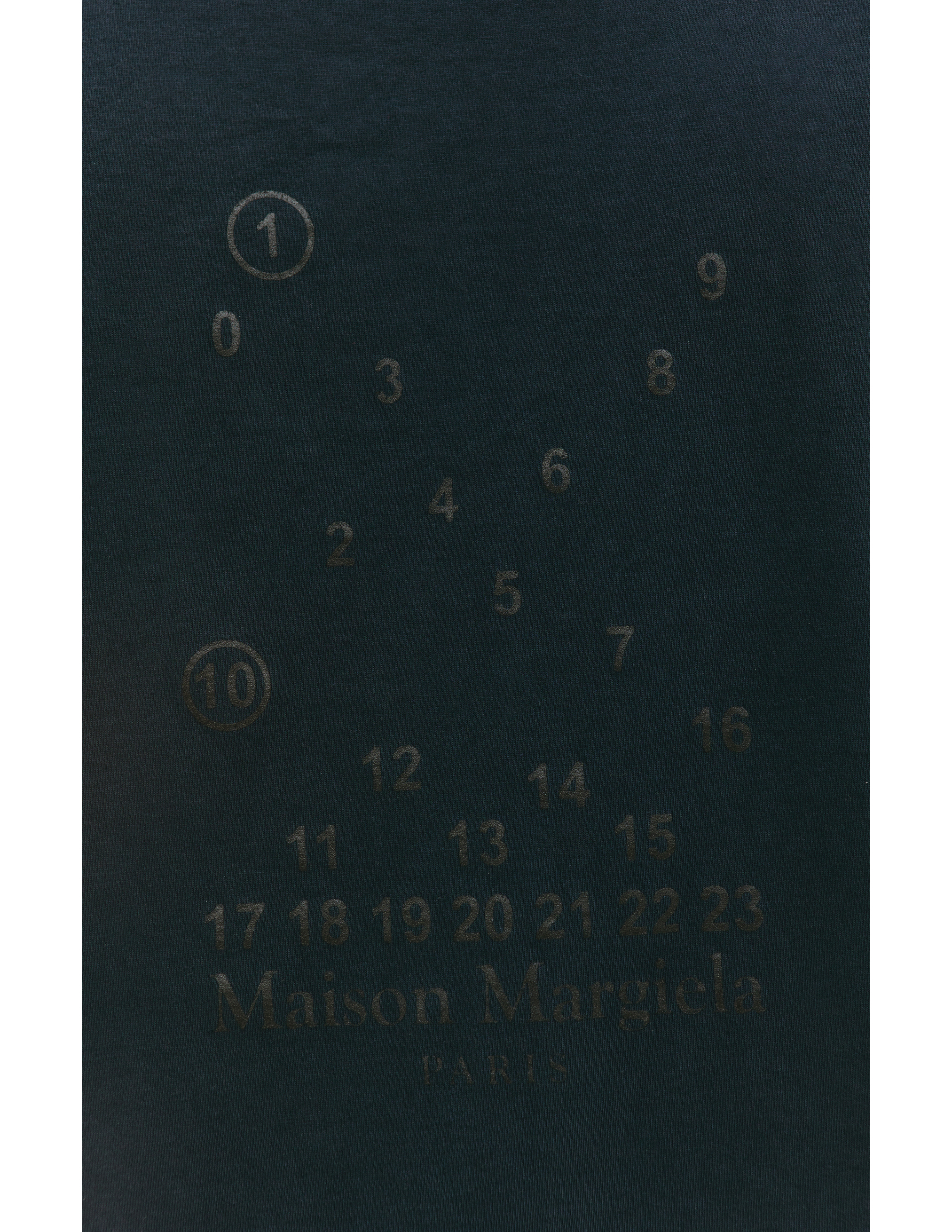 Черная футболка с принтом Maison Margiela S51GC0522/S20079/861, размер L;XXL S51GC0522/S20079/861 - фото 5