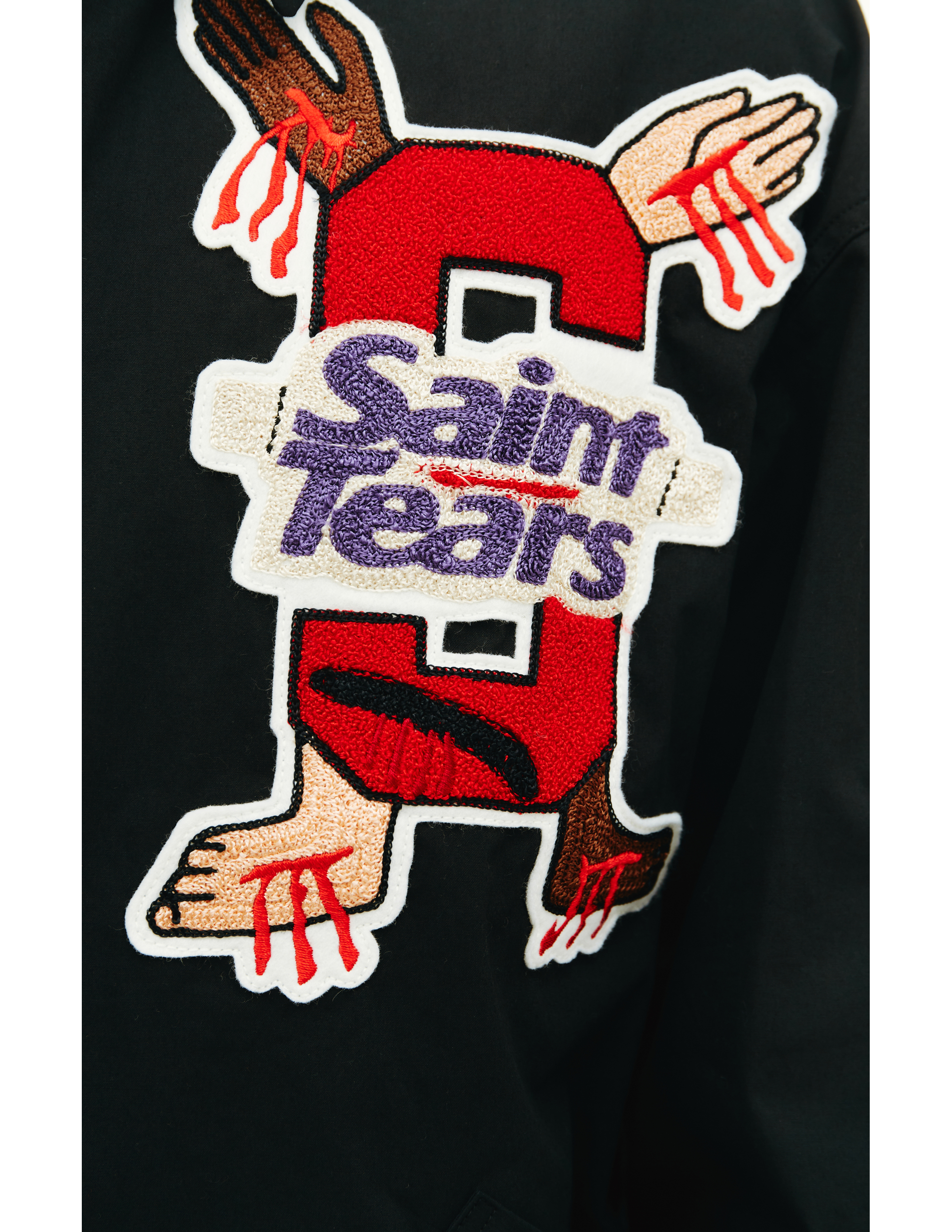 Куртка Denim Tears x Saint Michael с нашивками - Saint Michael SM-S22-1111-080 Фото 4