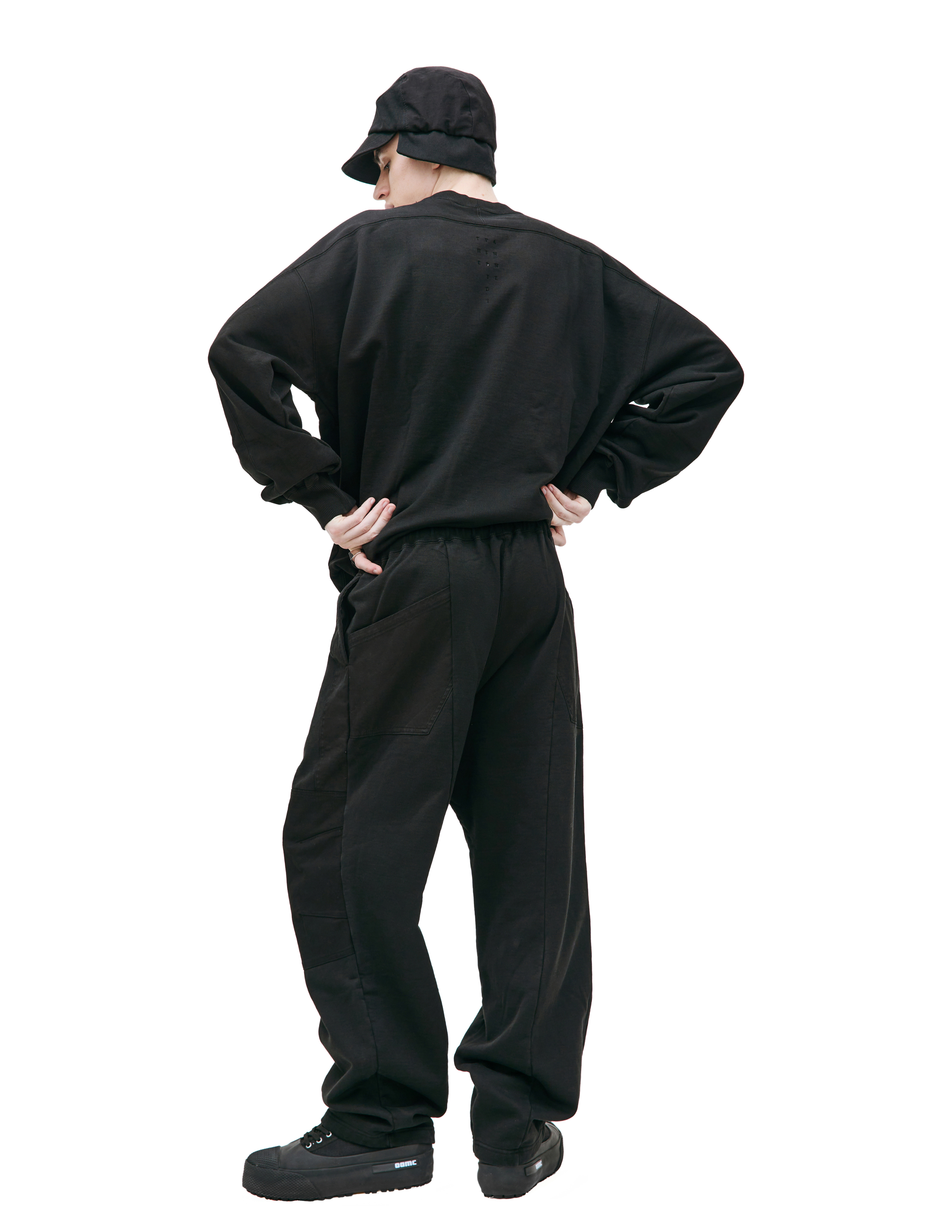 Комбинированные брюки с заплатками The Viridi-Anne VI-3538-04, размер 4;5 - фото 3