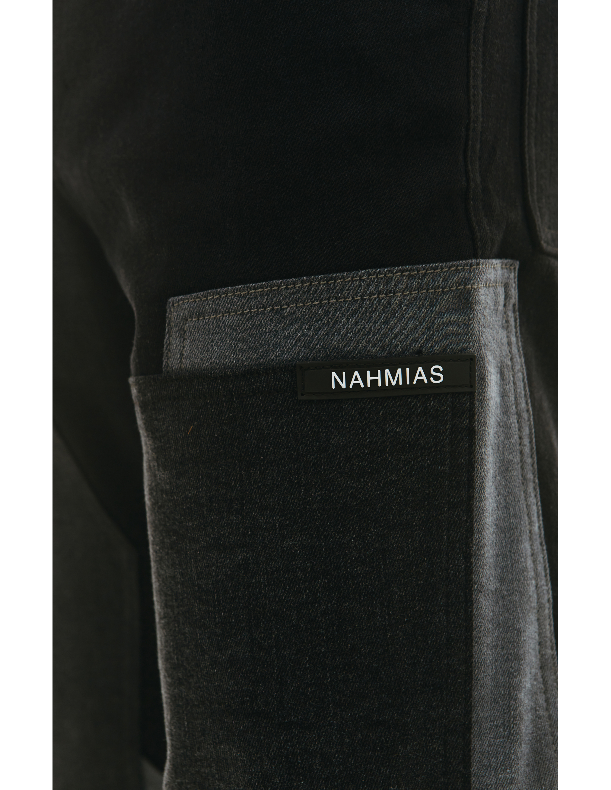 Черные брюки с накладными карманами Nahmias AW22-2-6008-F0026-BLACKDENIM, размер 36;32 - фото 5