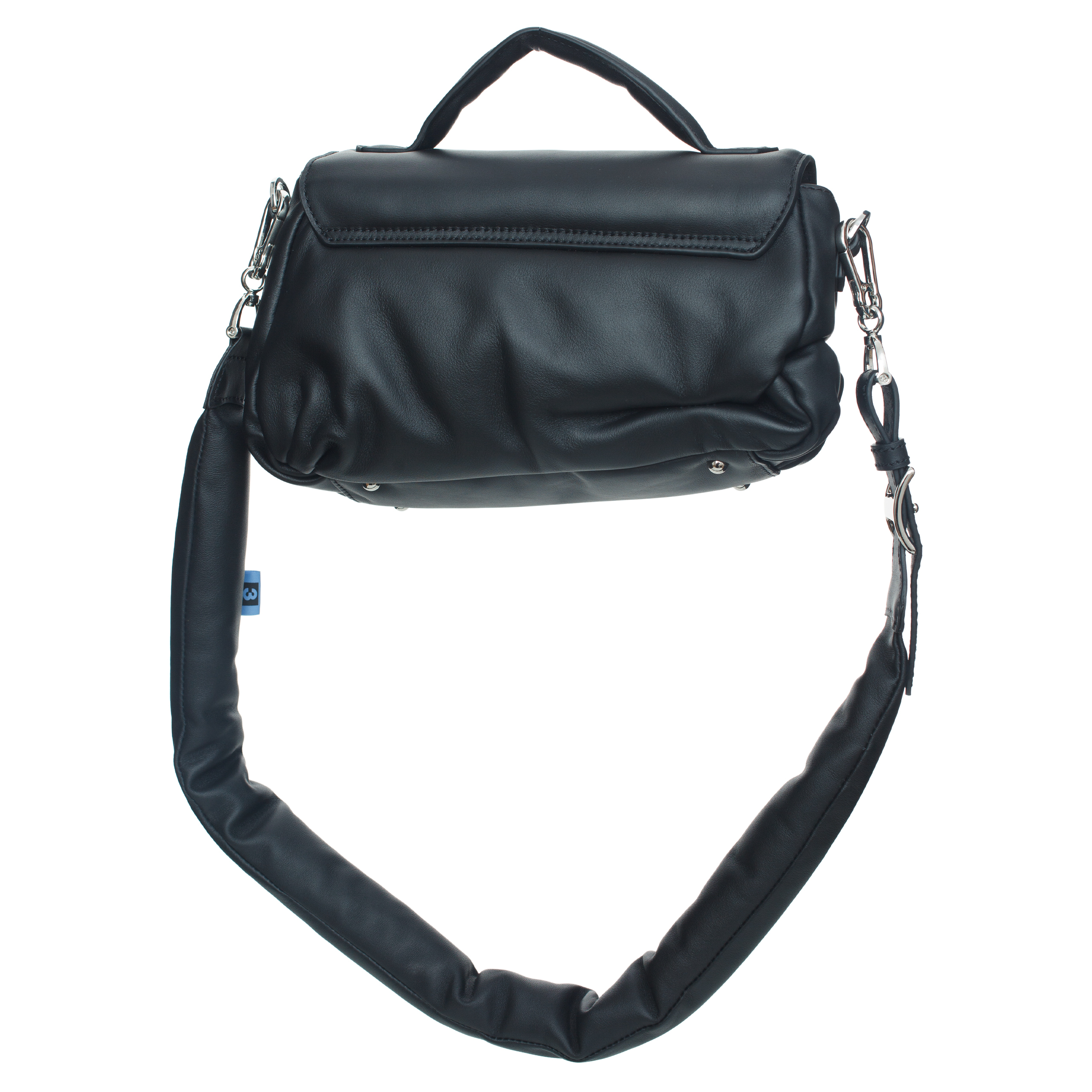 Кожаная сумка Puffer Maison Mihara Yasuhiro A11BG702/BLACK, размер One Size A11BG702/BLACK - фото 3