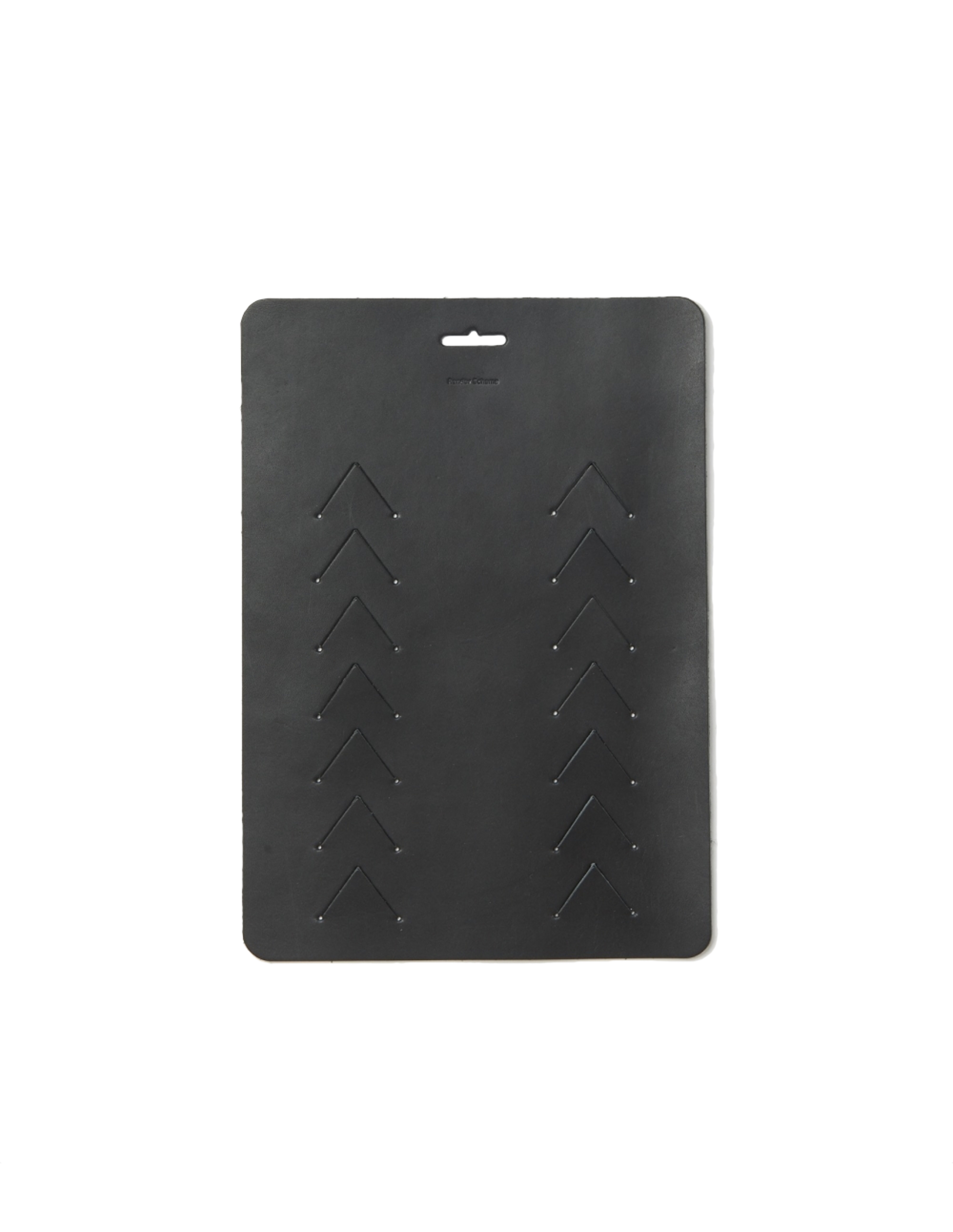 Черный кожаный держатель для карточек Hender Scheme IS-RC-WCC/blk, размер One Size