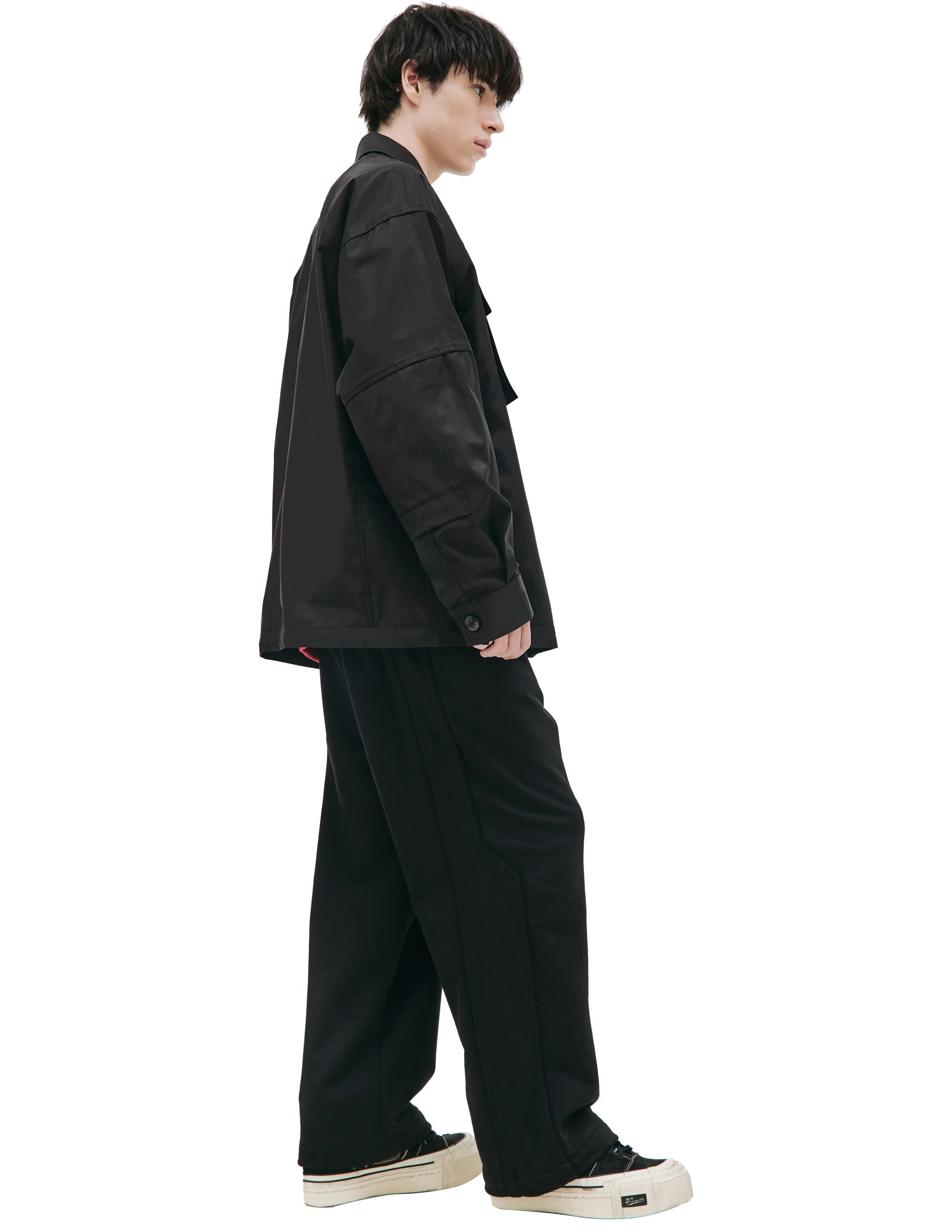 Черная куртка с накладными карманами Juun.J JC3111PV15, размер 50;52 - фото 2