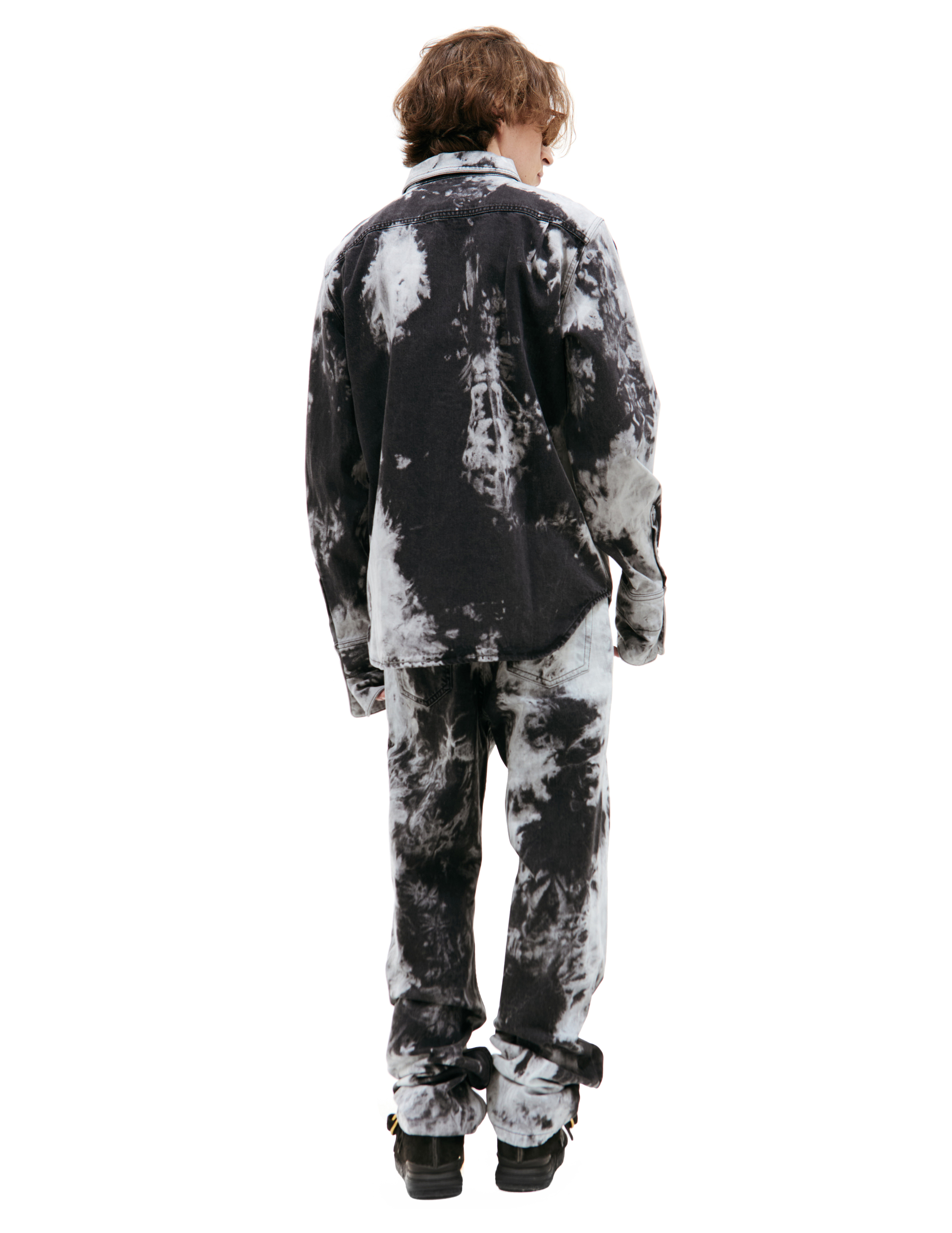 Джинсовая рубашка с тай-дай эффектом LOUIS GABRIEL NOUCHI 0555/D012/032, размер L;XL 0555/D012/032 - фото 3