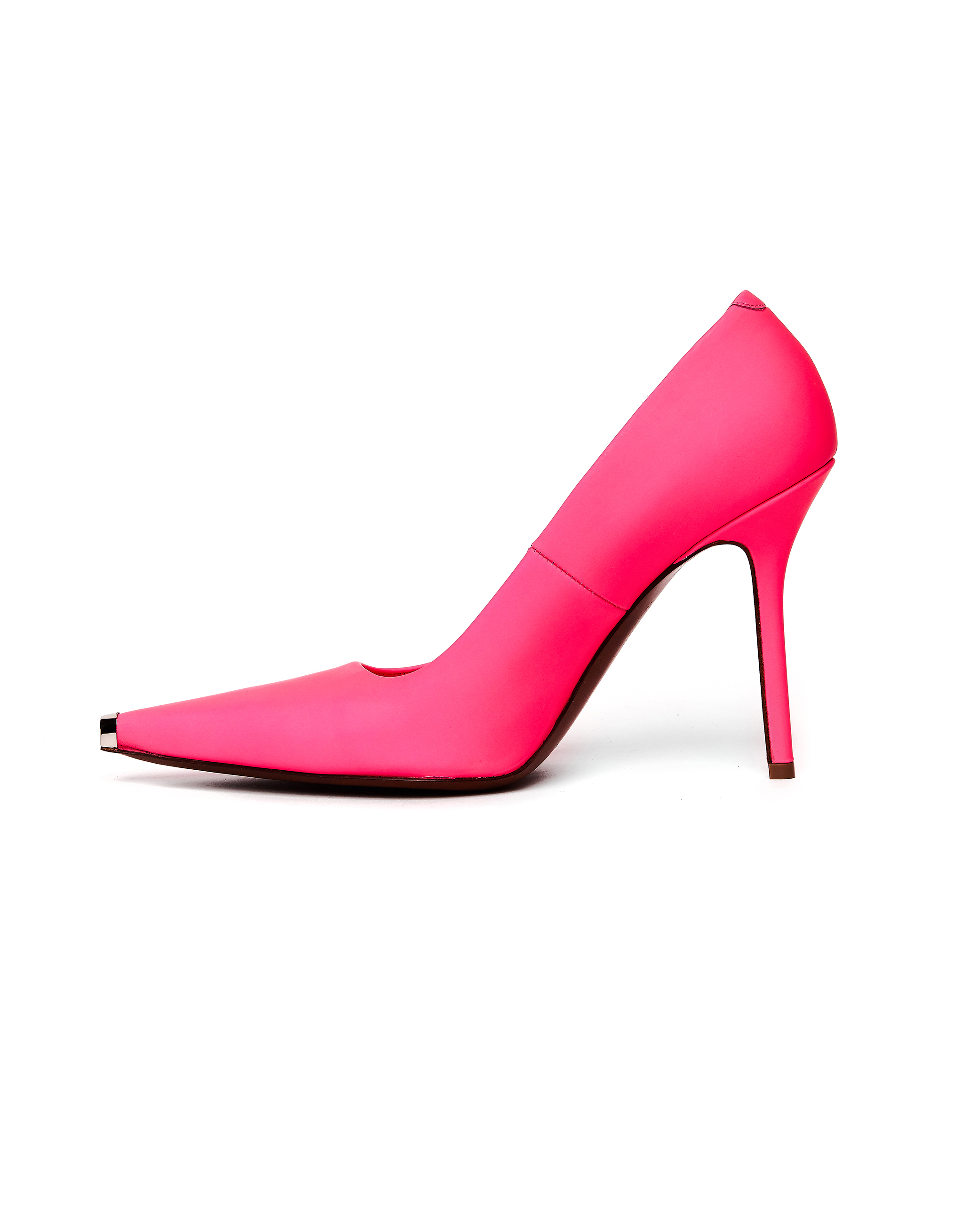 Розовые кожаные туфли - Vetements SS20HE009/pink Фото 3