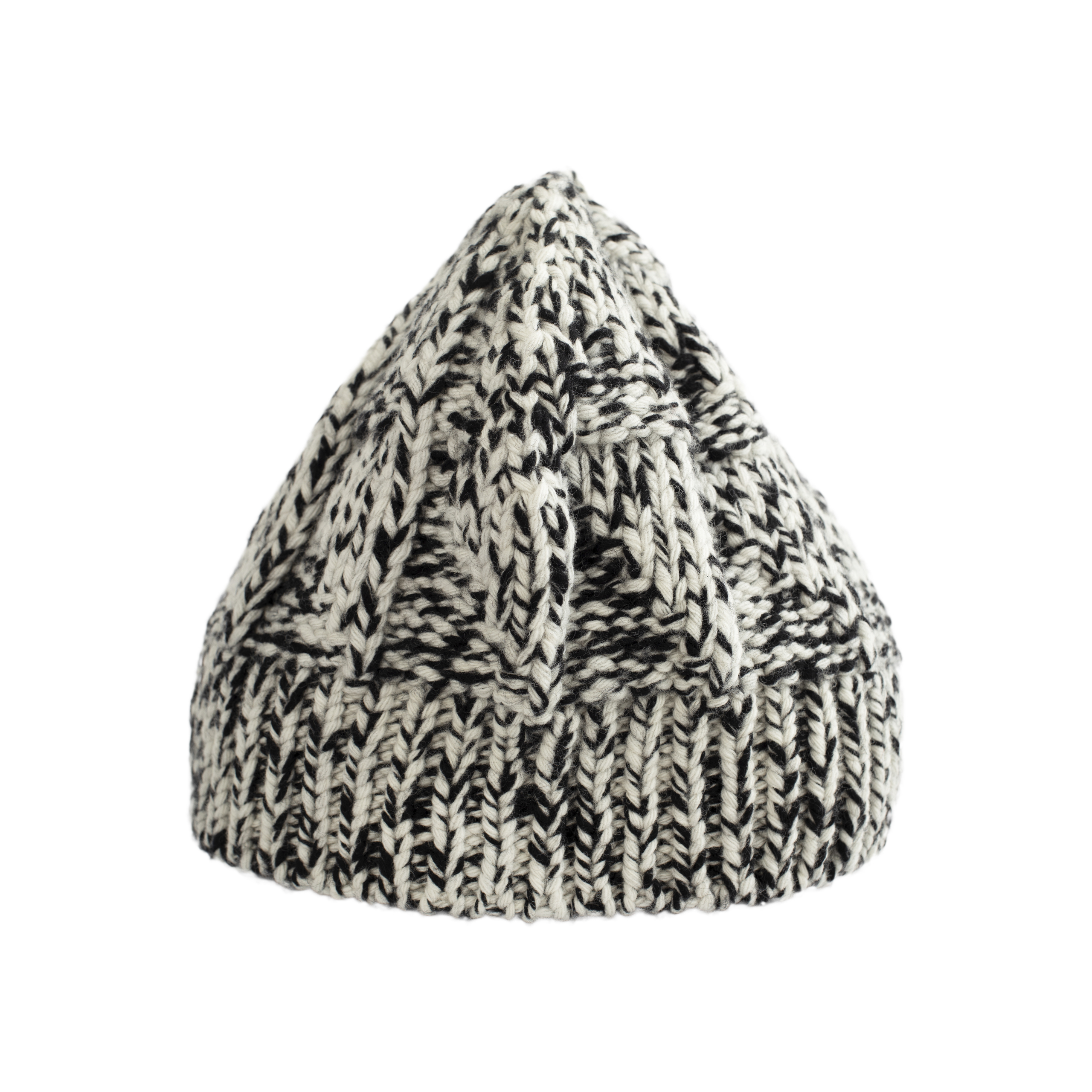 Черно-белая шапка крупной вязки из шерсти Jil Sander JPUT769542/MTY20118/060, размер One Size JPUT769542/MTY20118/060 - фото 3