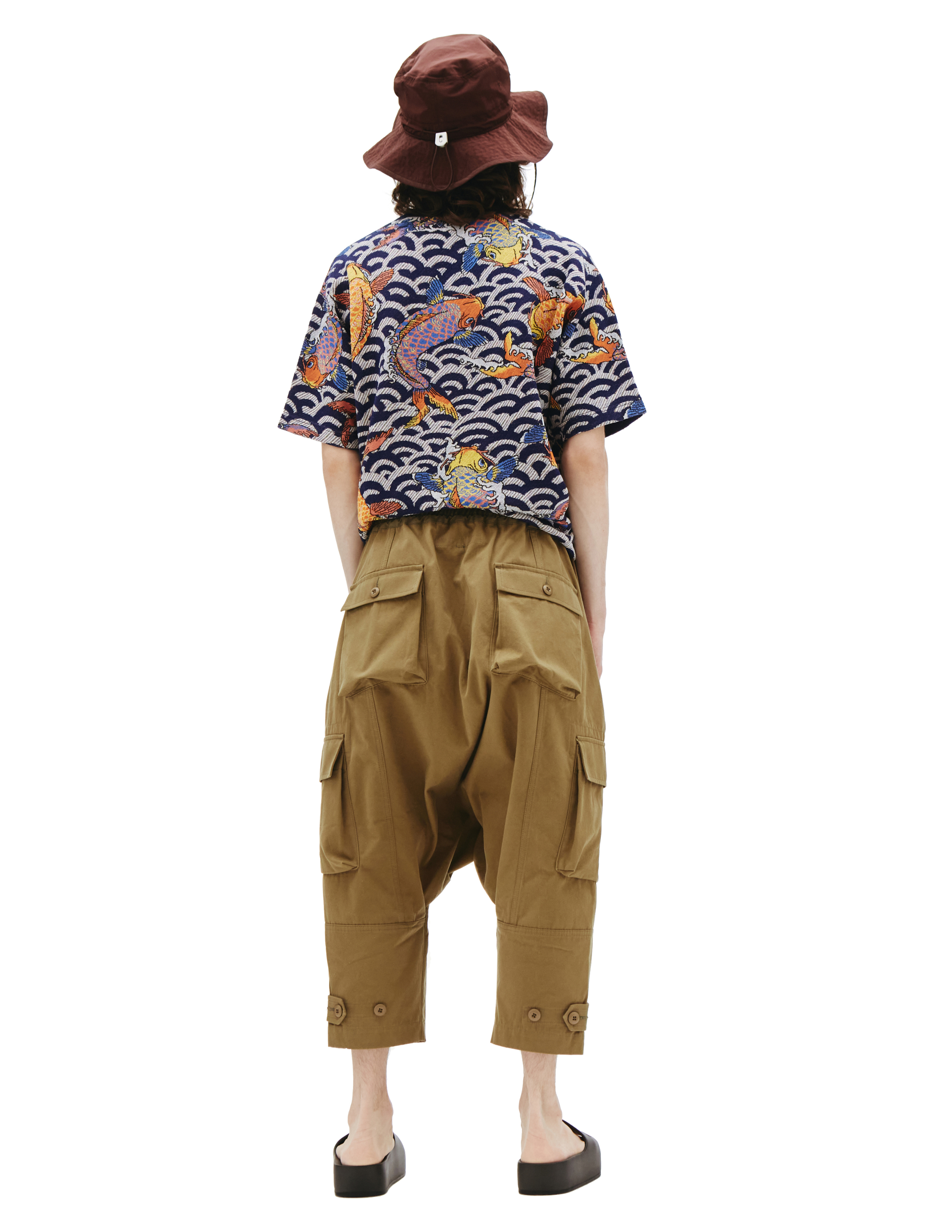 Укороченные брюки карго Junya Watanabe WI-P020-051-1, размер L;XL - фото 3