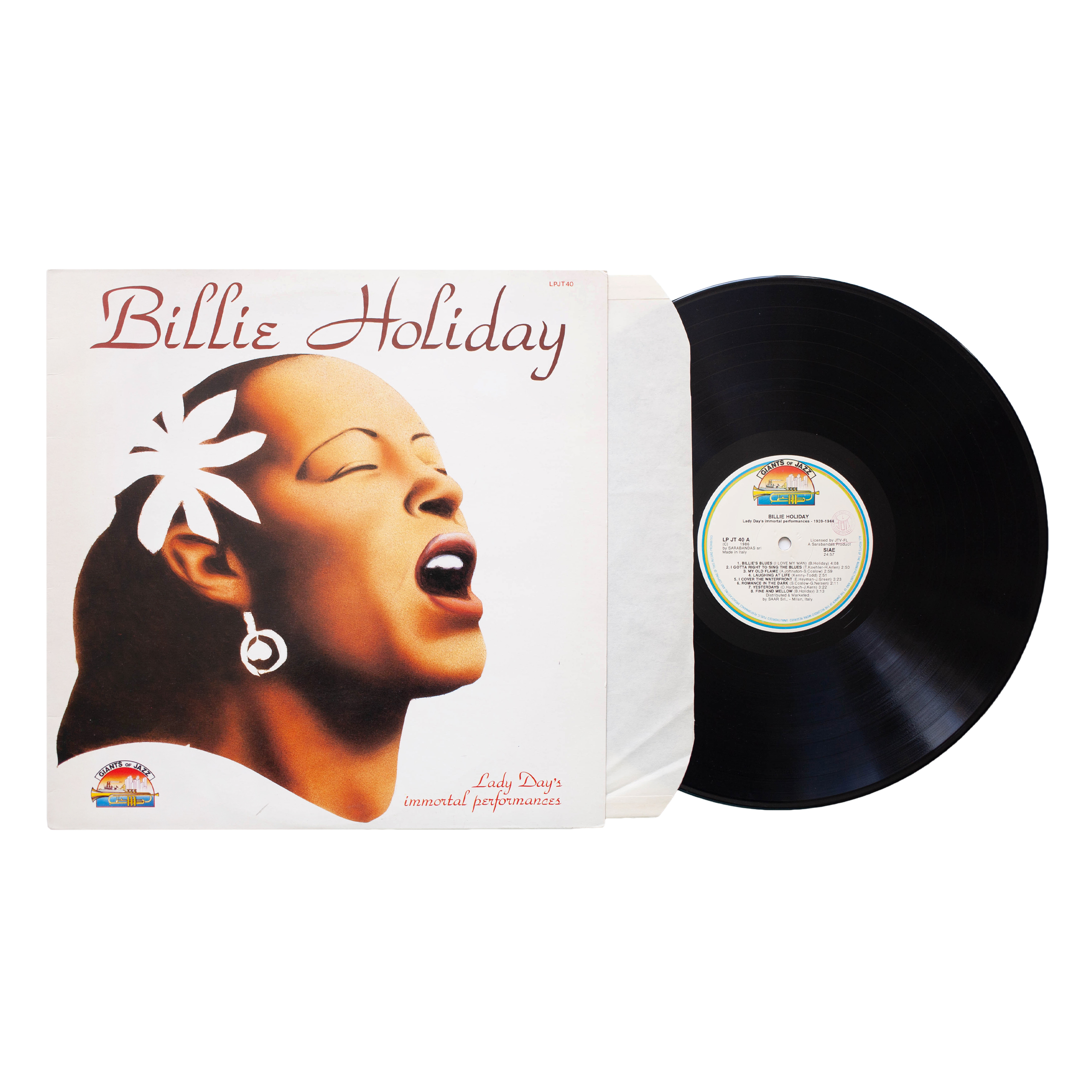 Винил Billie Holiday - Lady Days Immortal Performances SV Billie Holiday - Lady Days immortal perfomance, размер One Size - фото 3