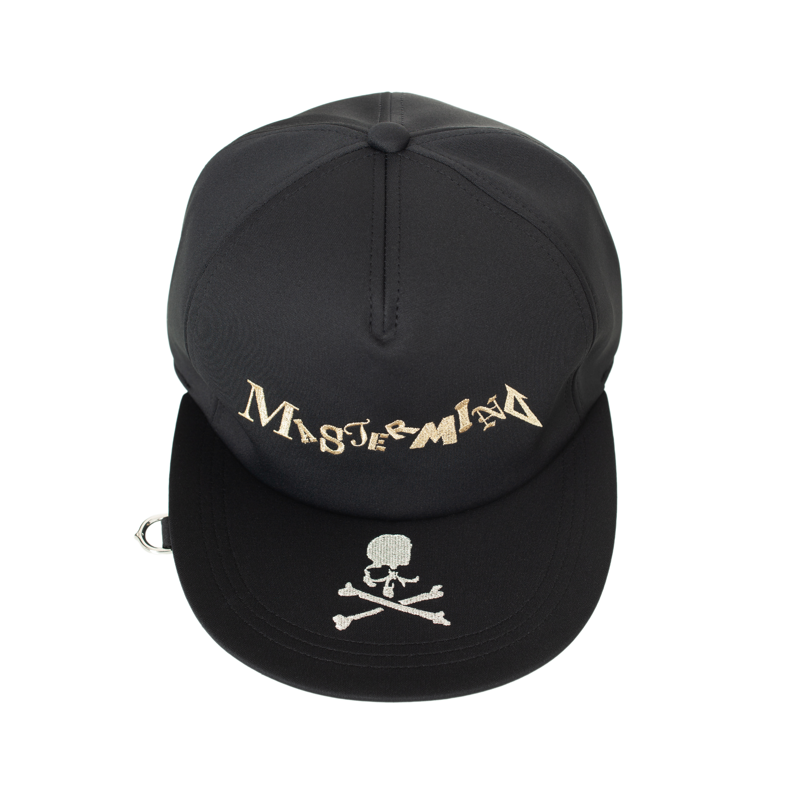 Черная кепка с вышивкой логотипа Mastermind WORLD MW22S09/CA001, размер L MW22S09/CA001 - фото 4