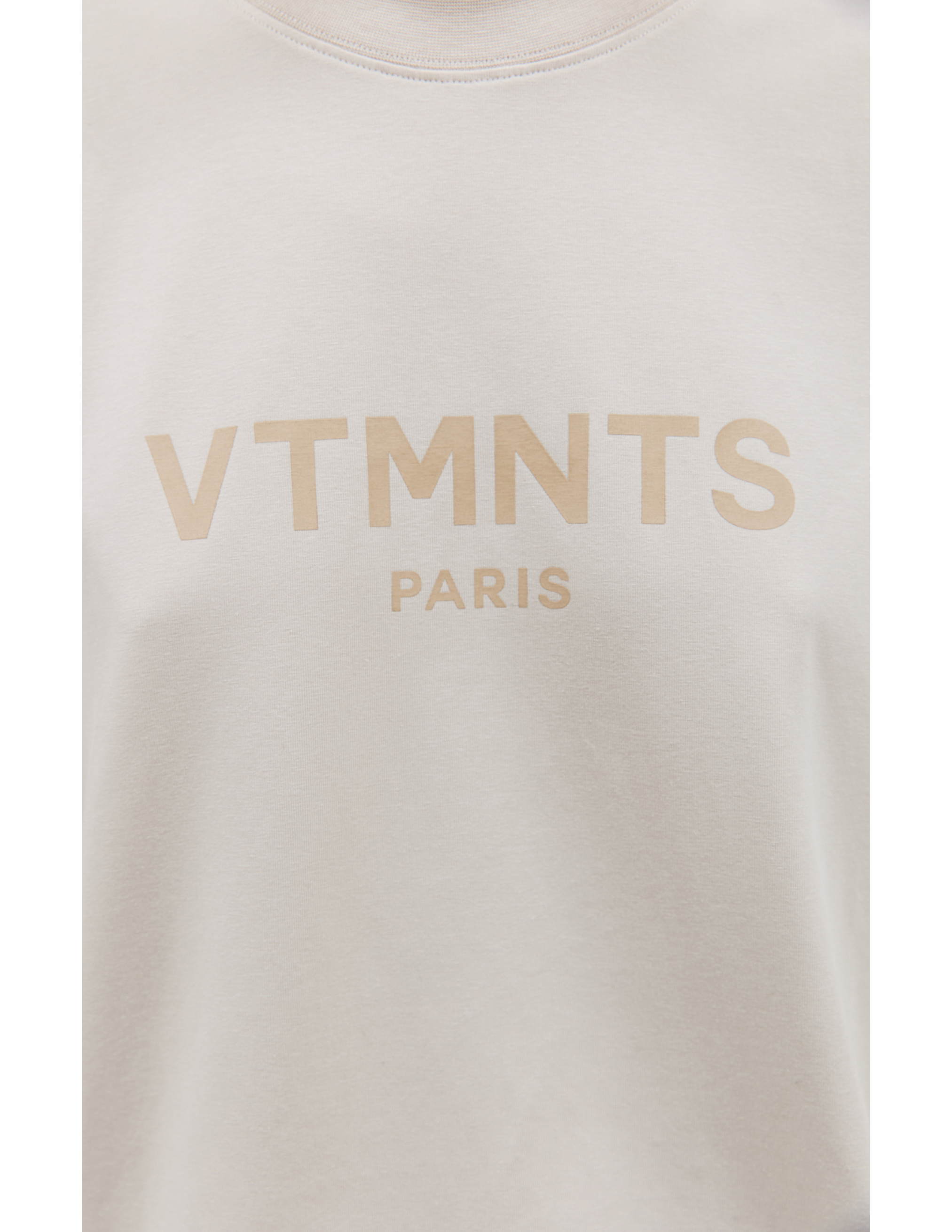Укороченная футболка с логотипом VTMNTS VL20TR100T/1610, размер L;XL VL20TR100T/1610 - фото 4