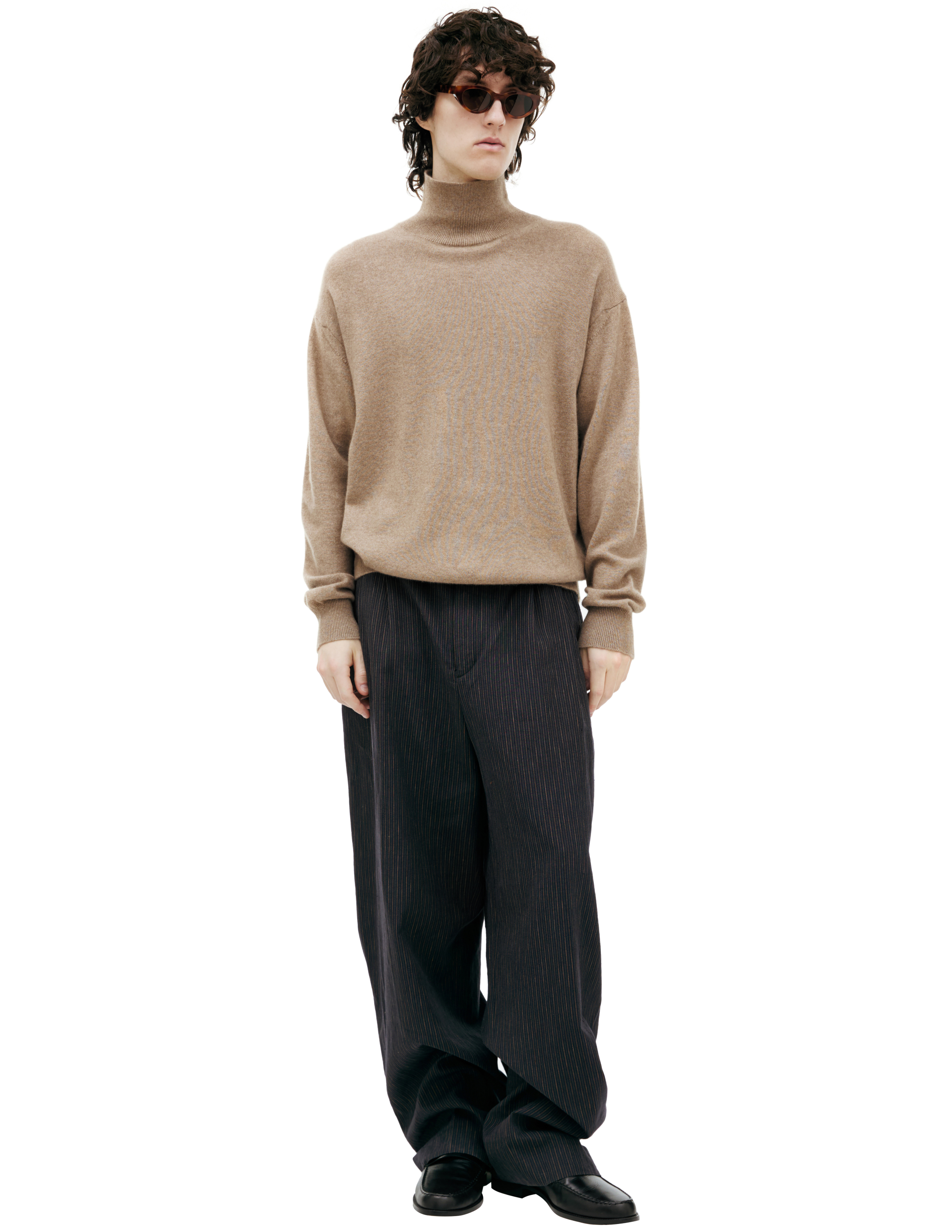 Кашемировый свитер с высоким горлом