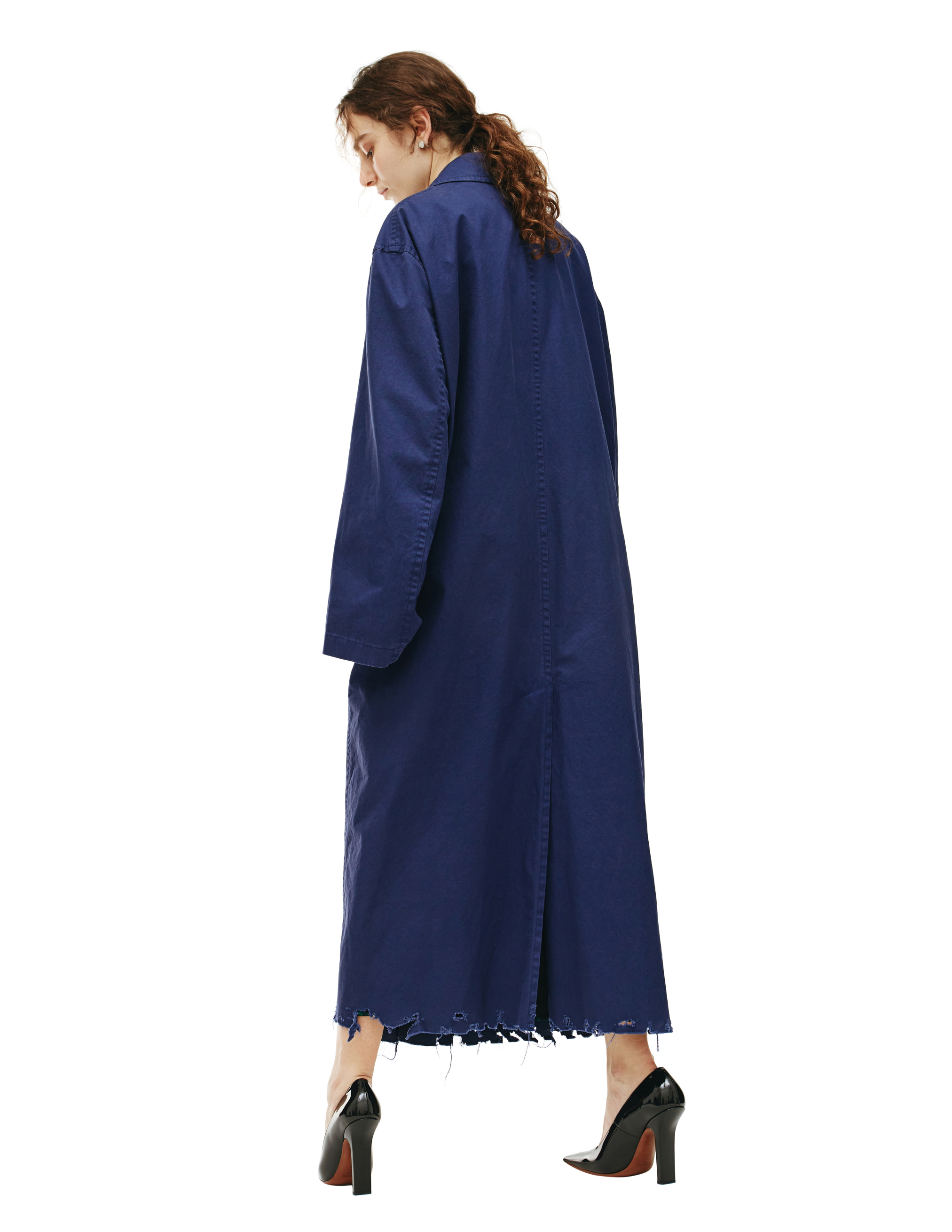 Оверсайз пальто с клетчатым подкладом Balenciaga 681165/TKP06/4140, размер 3 681165/TKP06/4140 - фото 4