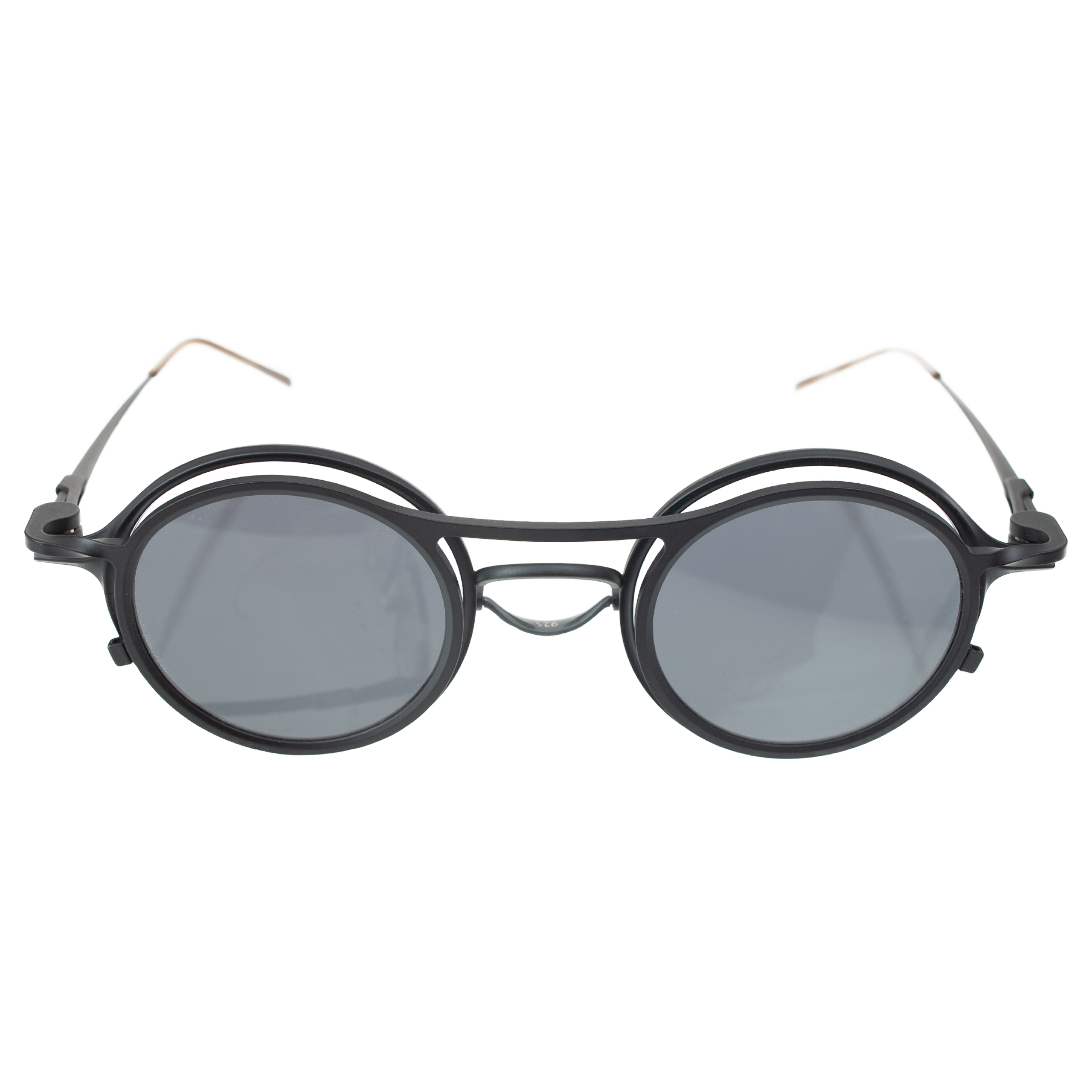 Круглые очки The Viridi-anne × RIGARDS со съемными линзами The Viridi-Anne RG2001TVA/black, размер One Size