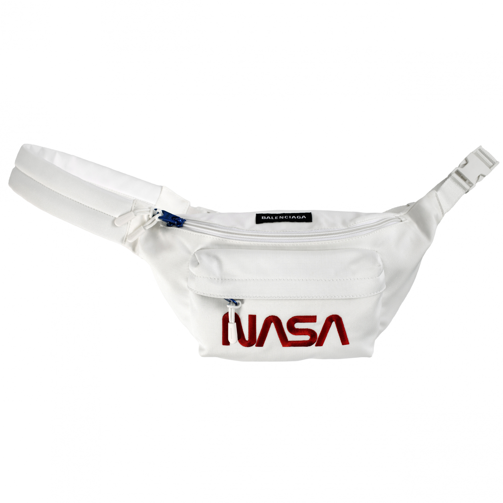 Поясная сумка с вышивкой NASA Balenciaga 659141/2VZ8I/9000, размер One Size 659141/2VZ8I/9000 - фото 1