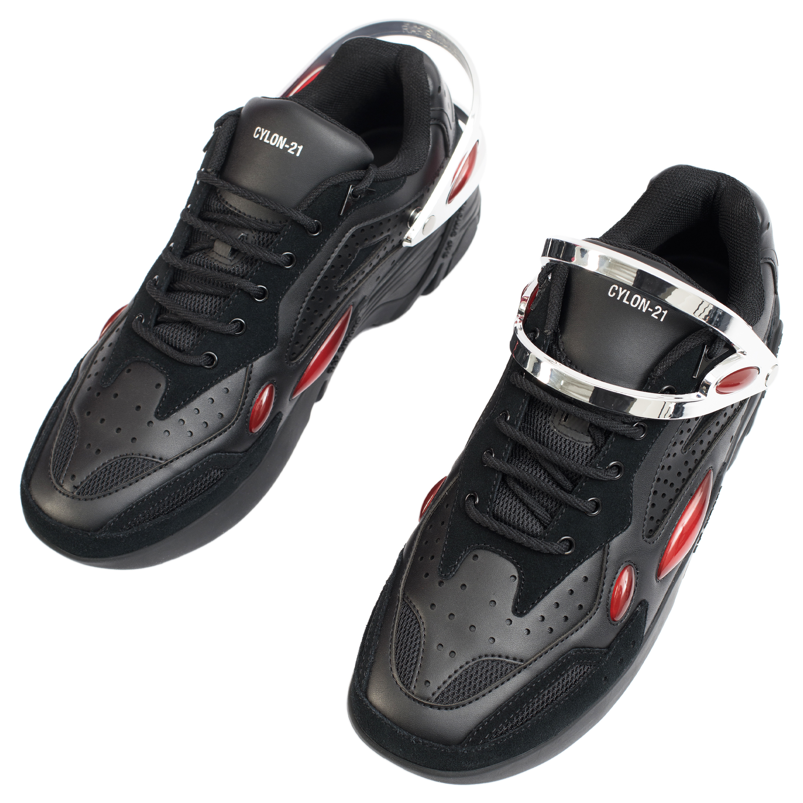 Черные кроссовки Cyclon 21 Raf Simons HR740003S/0178, размер 38;45;44;43;42;41;37;40;36;39 HR740003S/0178 - фото 4