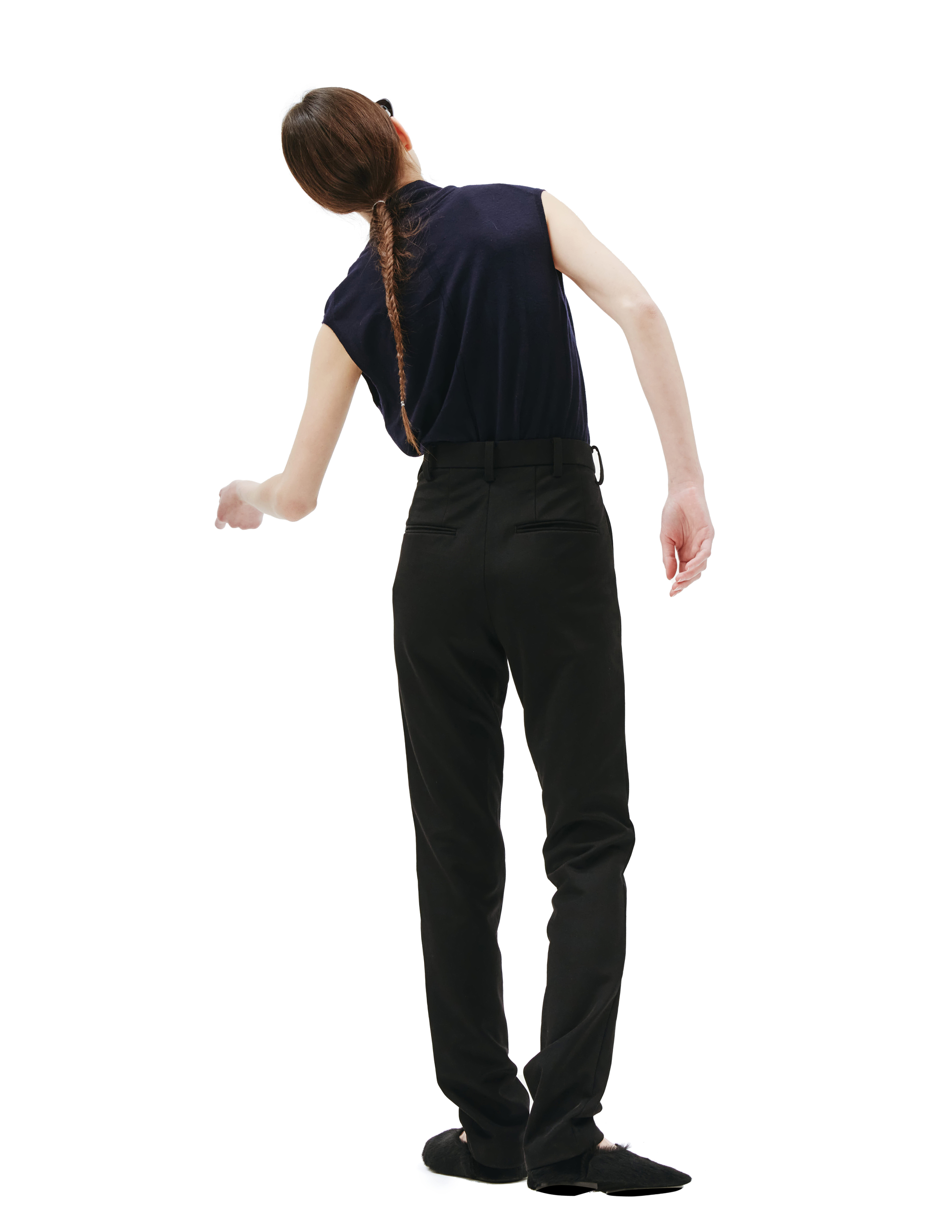 Прямые брюки с графичным принтом - Doublet 22SS04PT166 Фото 3