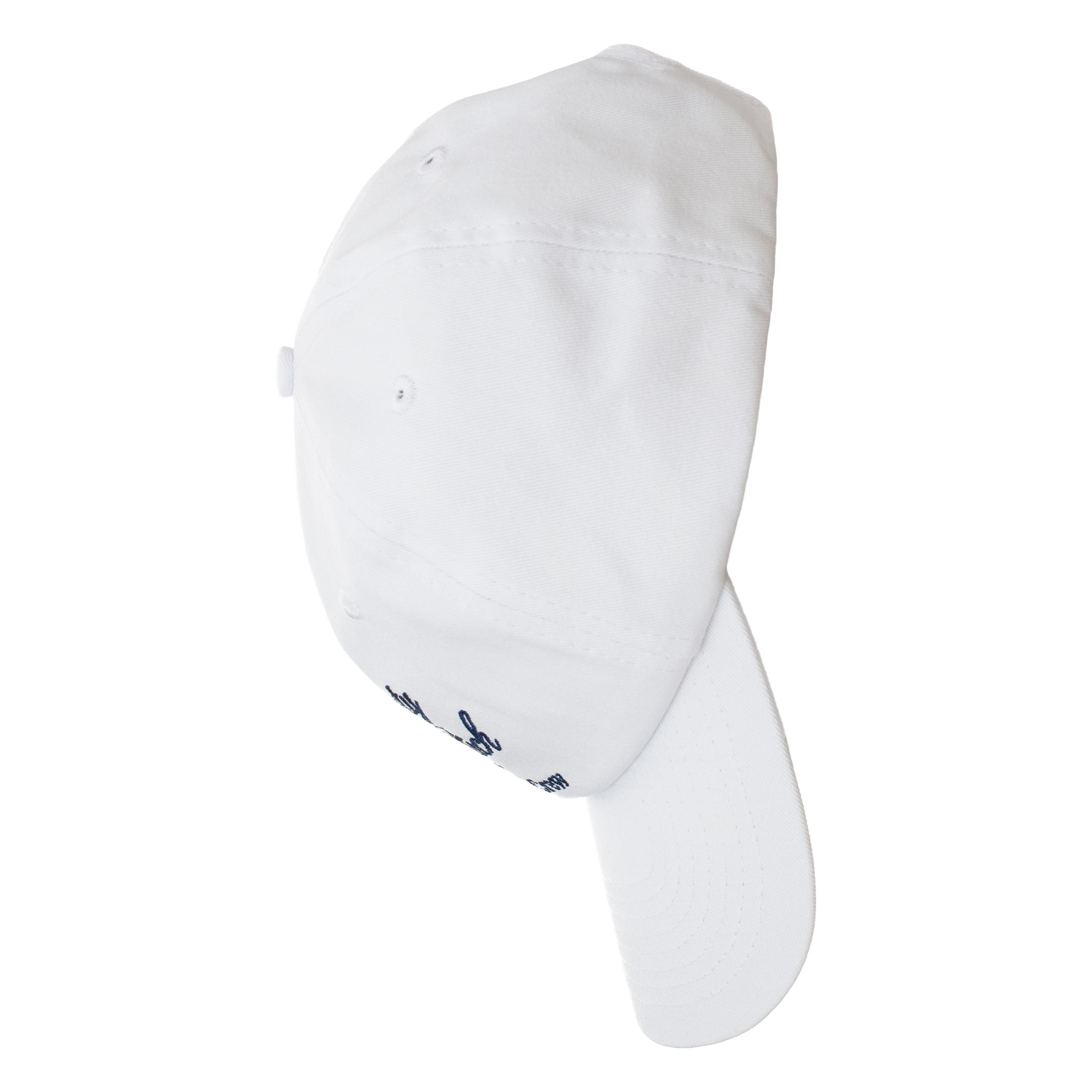 Белая кепка с вышивкой Health Crew SPORTY & RICH AC484WH, размер One Size - фото 3