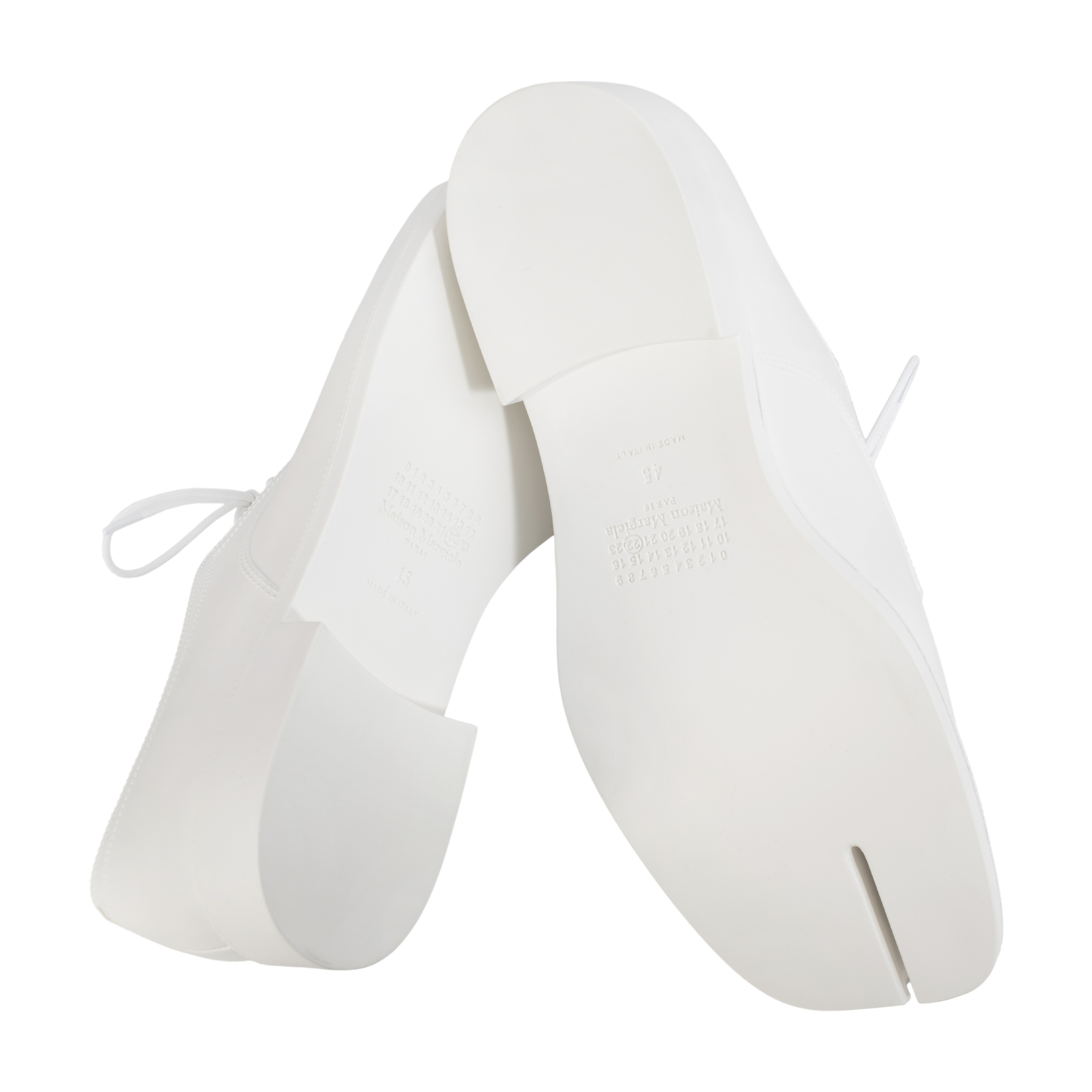 Белые туфли Tabi Maison Margiela S57WQ0168/P4365/T1003, размер 45;44;43;42;41;40 S57WQ0168/P4365/T1003 - фото 2