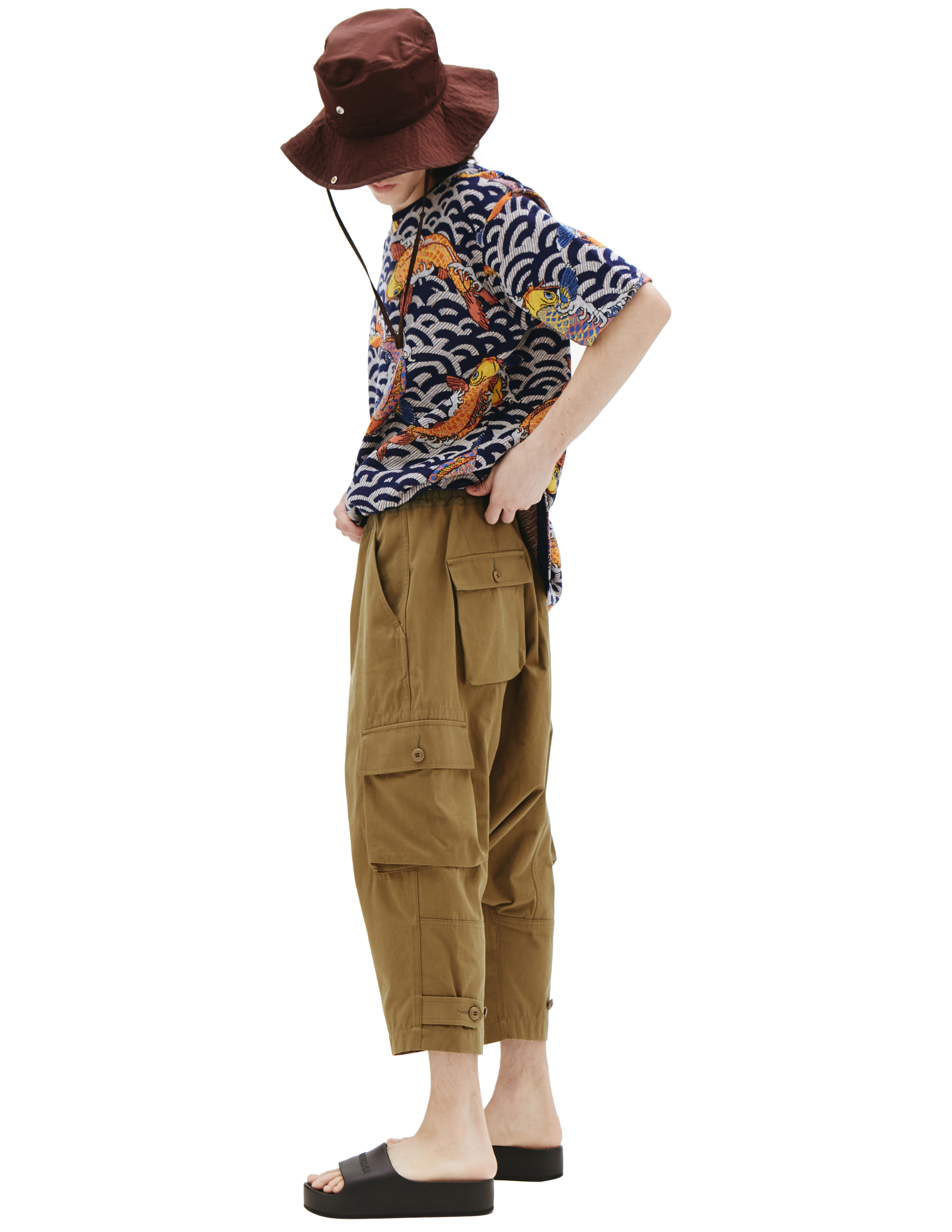Укороченные брюки карго Junya Watanabe WI-P020-051-1, размер L;XL - фото 2