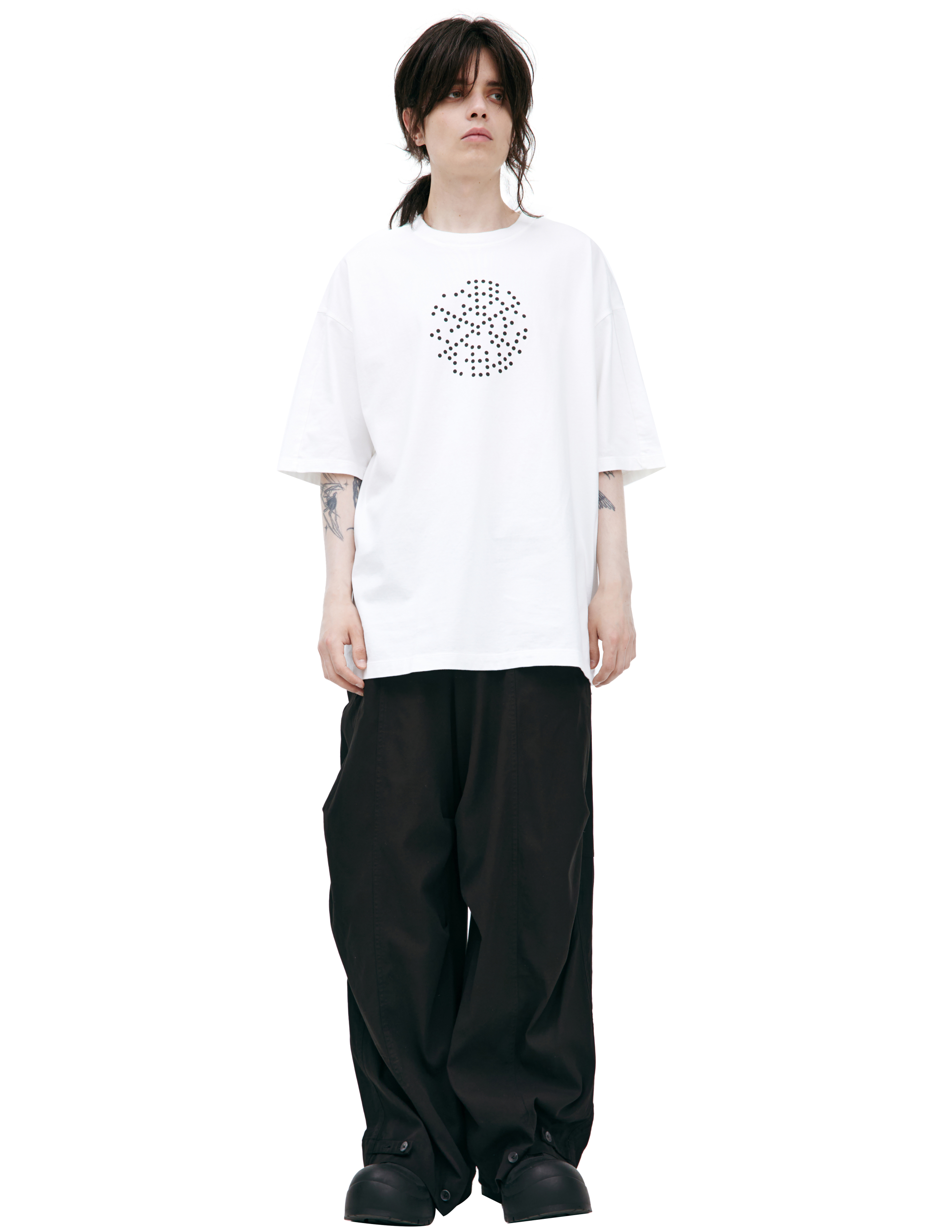 Оверсайз футболка с принтом 24800₽