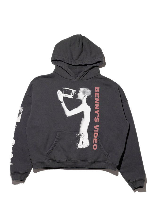 Темно-серое худи с принтом 129800₽