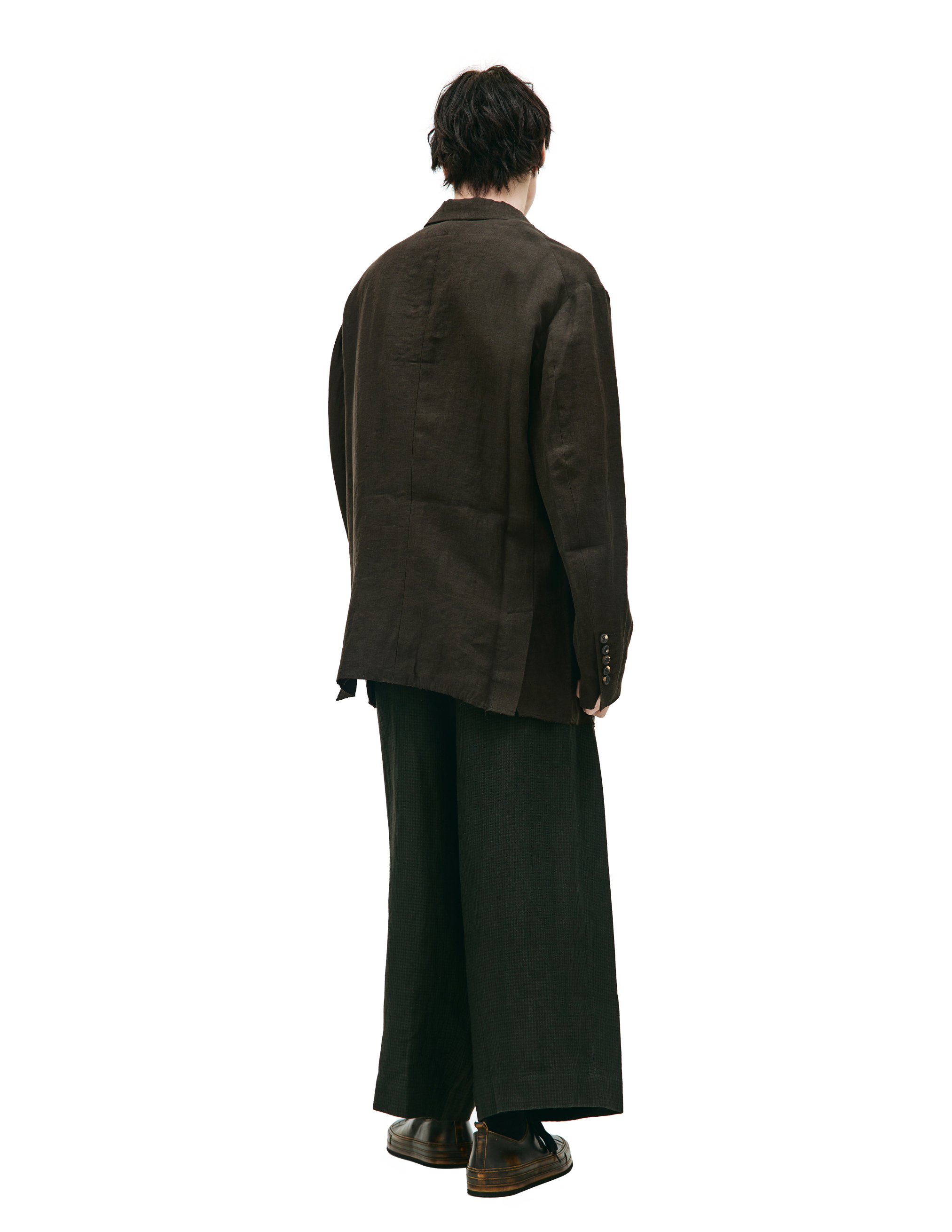 Льняной пиджак с карманами Ziggy Chen 0M2310901, размер 50 - фото 3