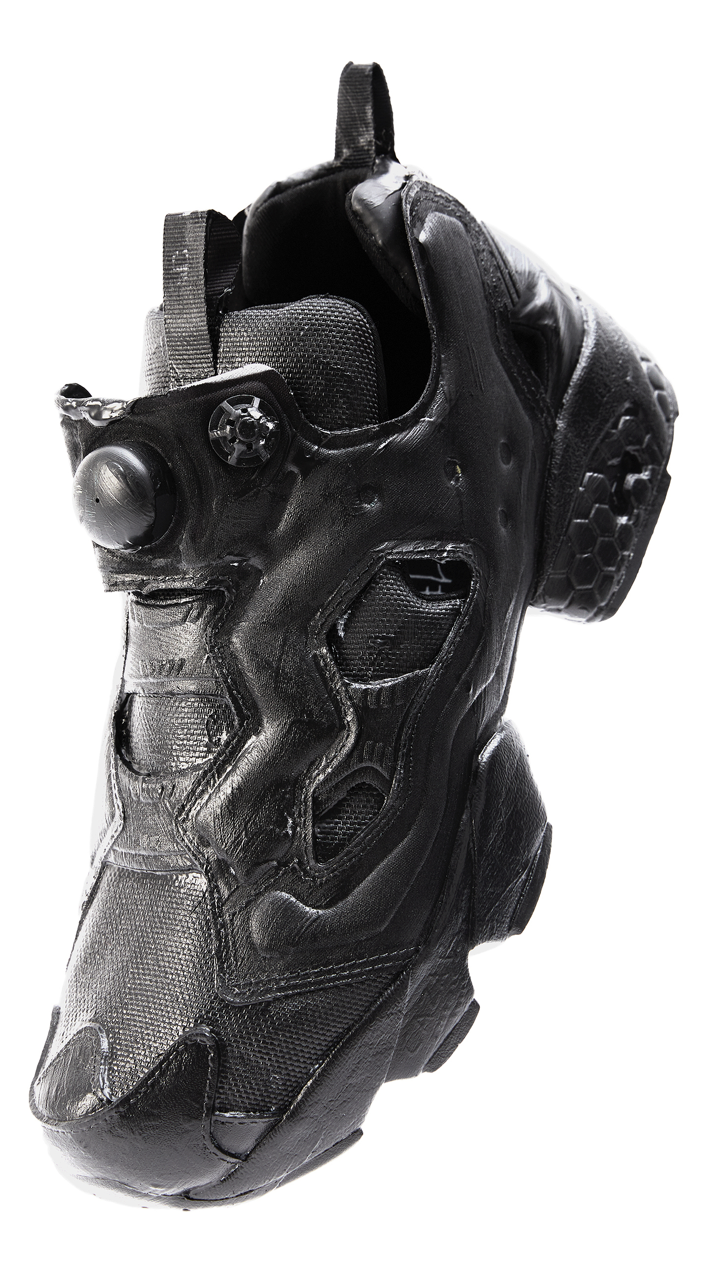 Черные кроссовки Reebok Instapump Vetements UE51SN400B/1385, размер 37 UE51SN400B/1385 - фото 2