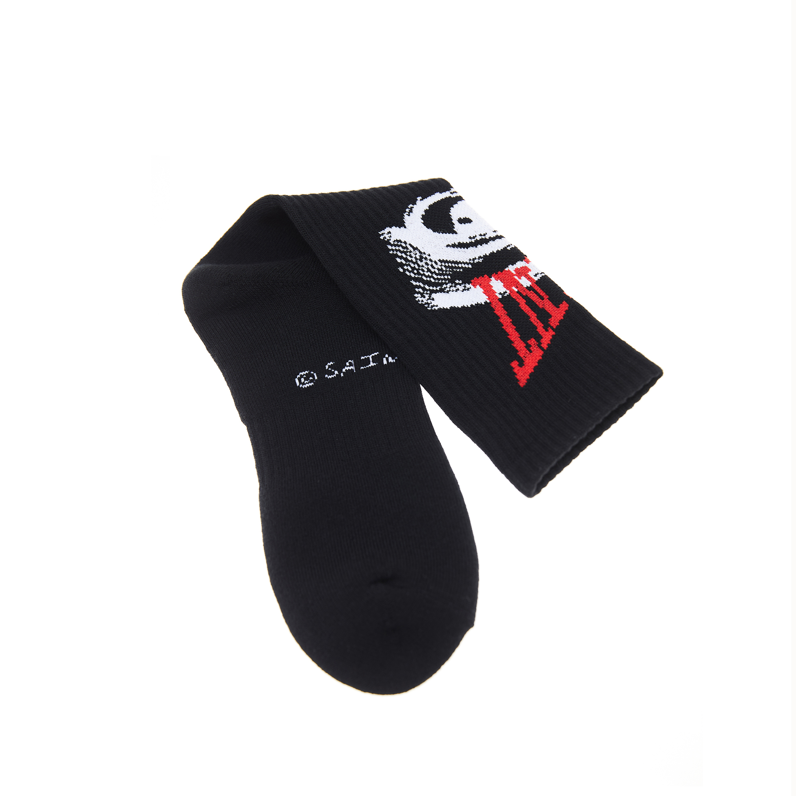 Черные носки с принтом - Saint Michael SM-S22-1111-101 Фото 3