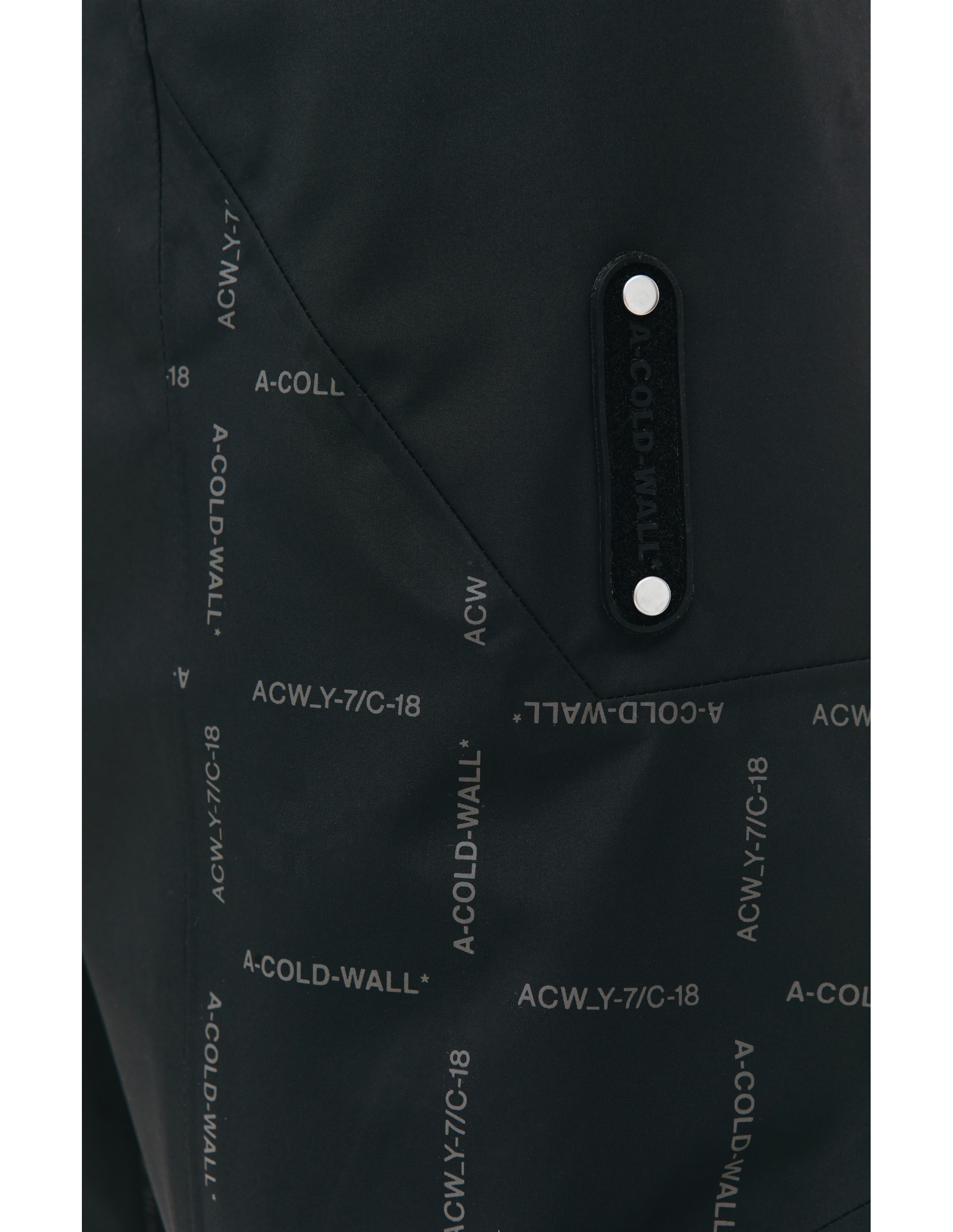 Черные брюки с монопринтом A-COLD-WALL* ACWMB176, размер 52;50;48 - фото 5