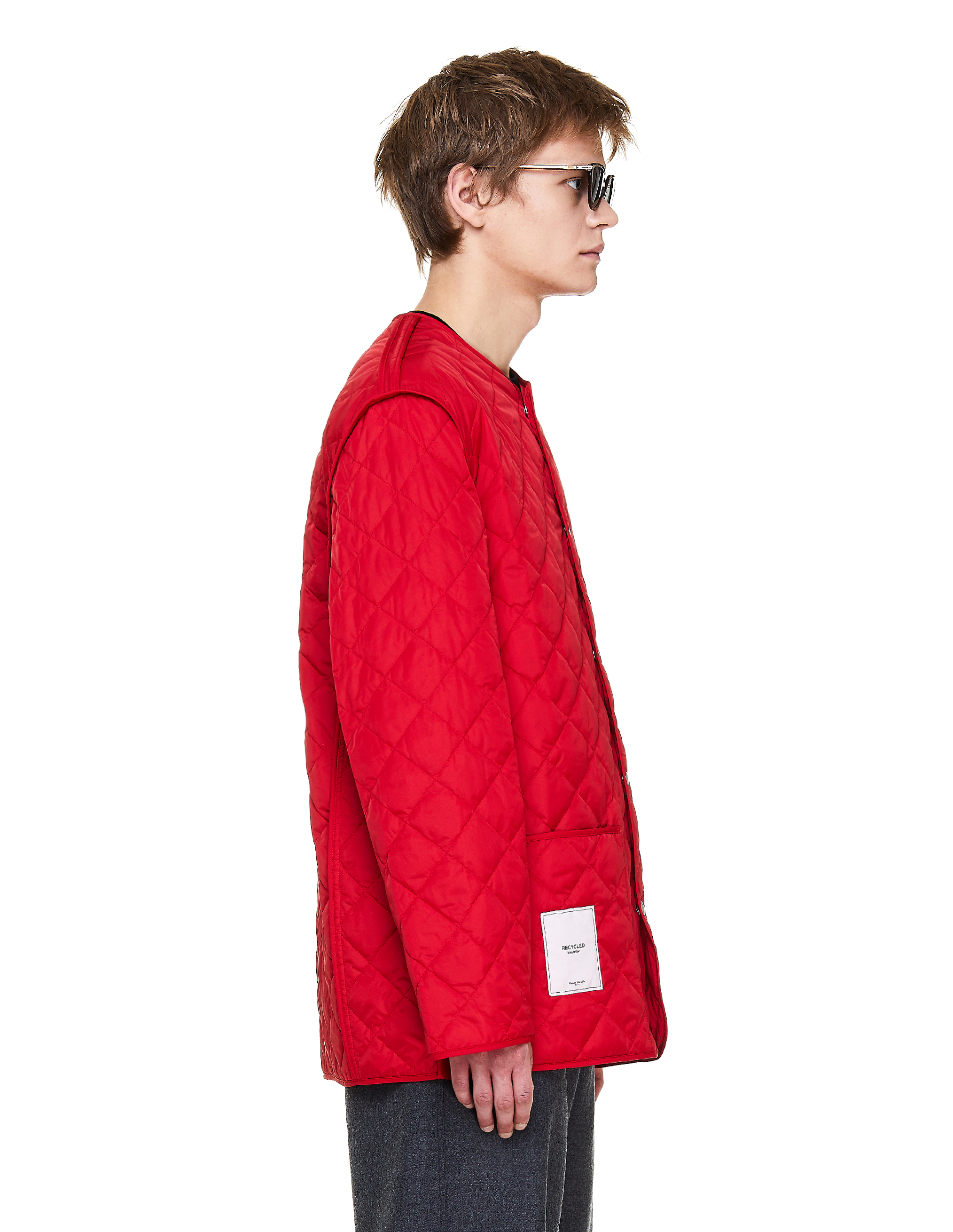 Красная стеганая куртка - Maison Margiela S50AM0467/S53045/314 Фото 2
