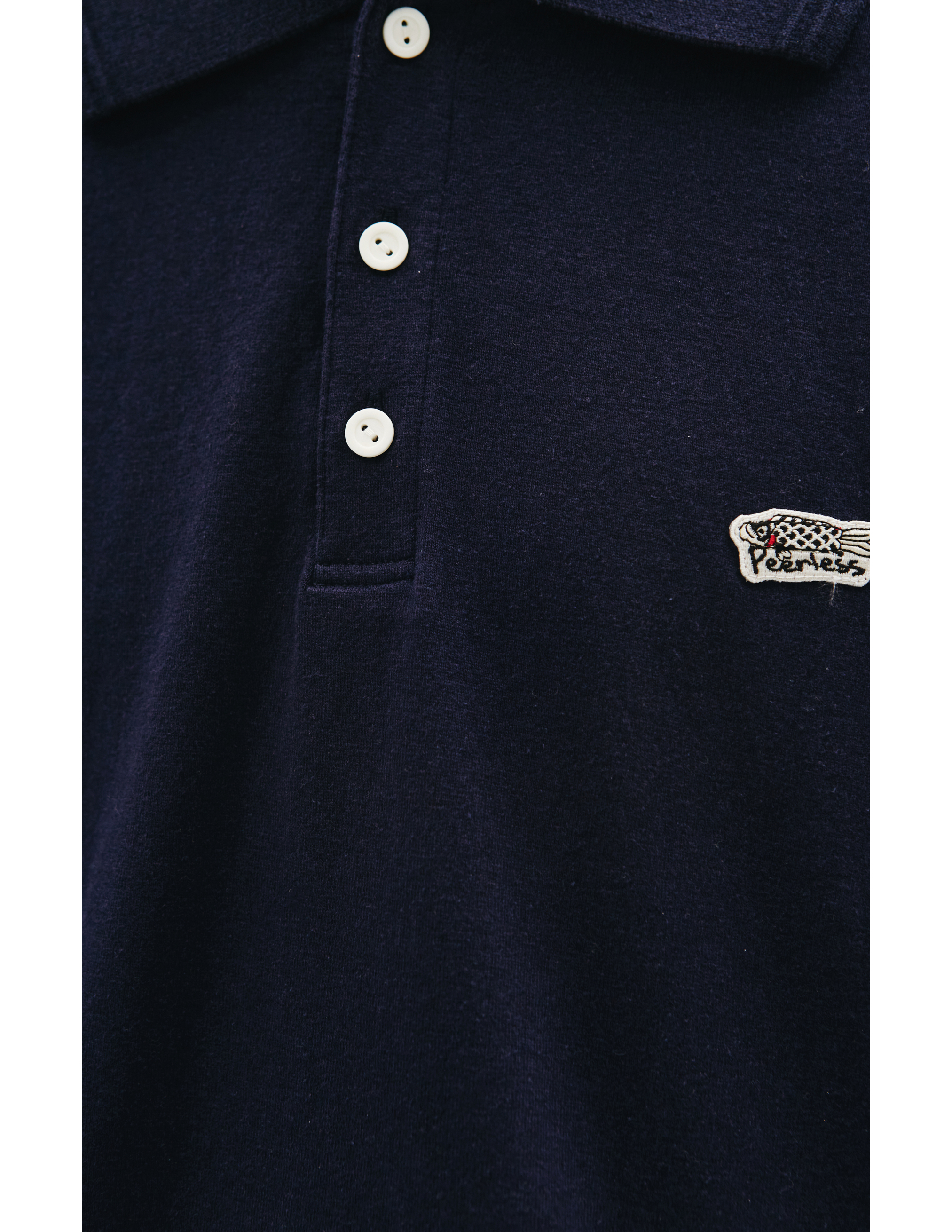 Поло Jumbo Weller с вышивкой visvim 0122105010018/navy, размер 5;4 0122105010018/navy - фото 5