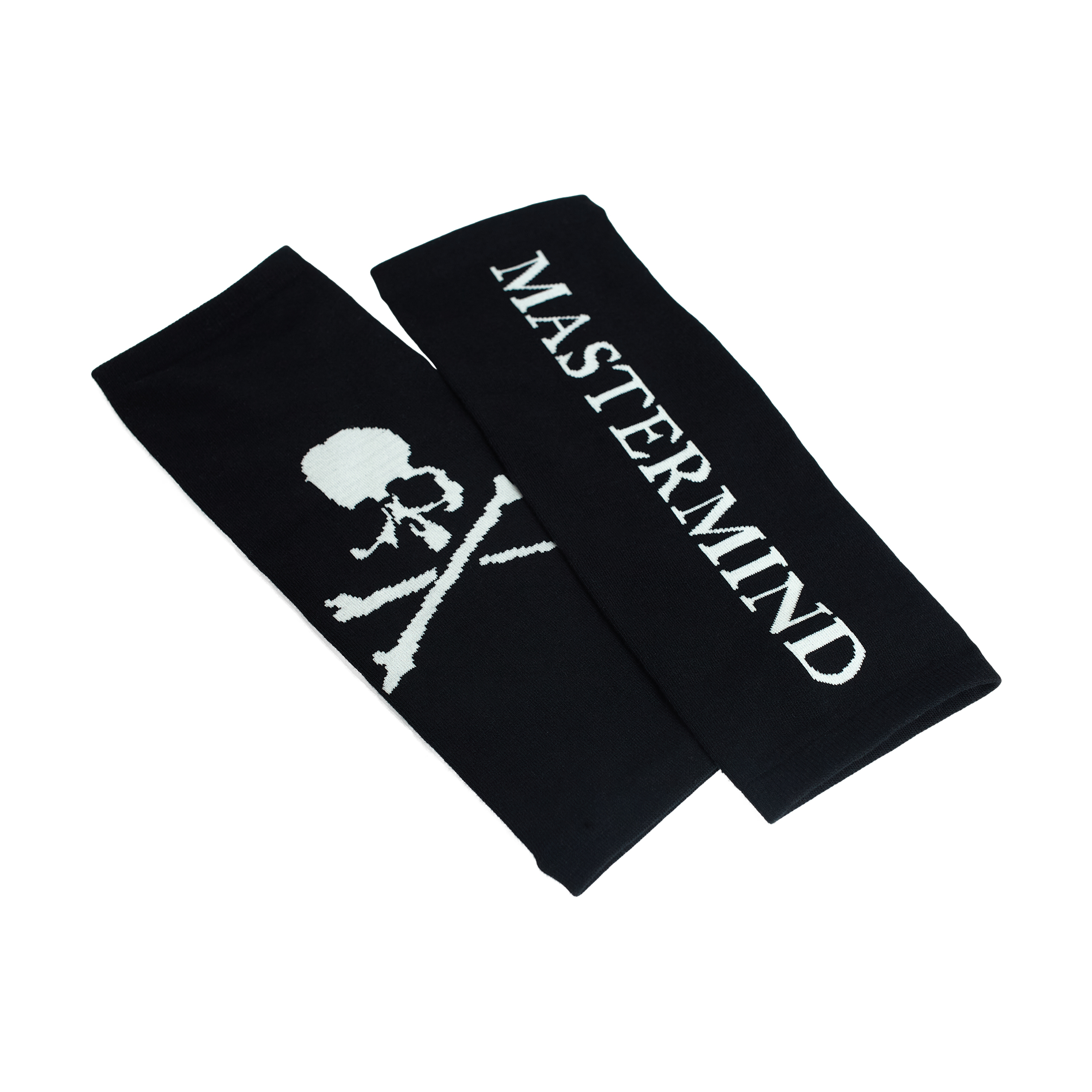 Черные перчатки с логотипом Mastermind WORLD MW24S12-AC007, размер One Size