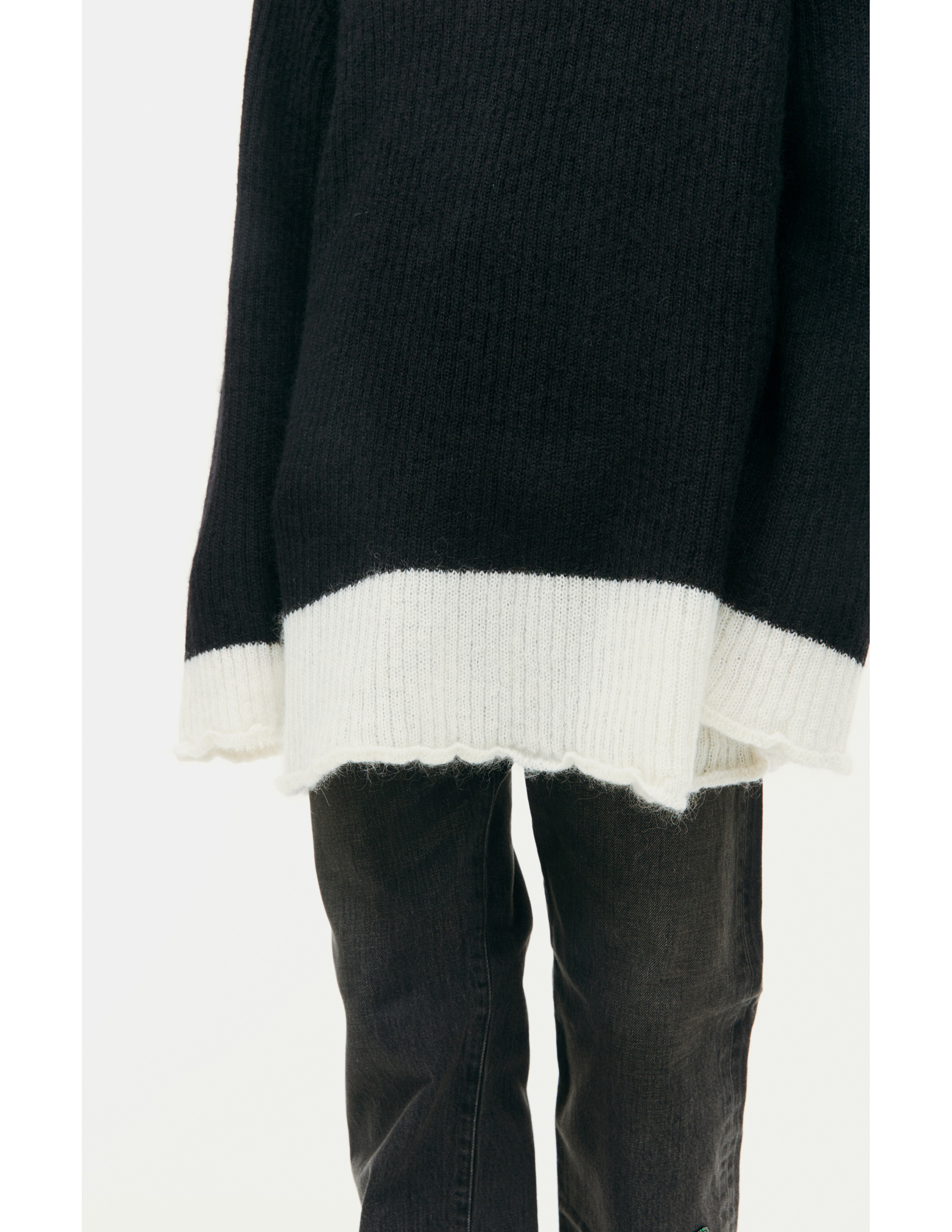 Оверсайз свитер с контрастной п Undercover UC2C4904, размер 4;5 - фото 5