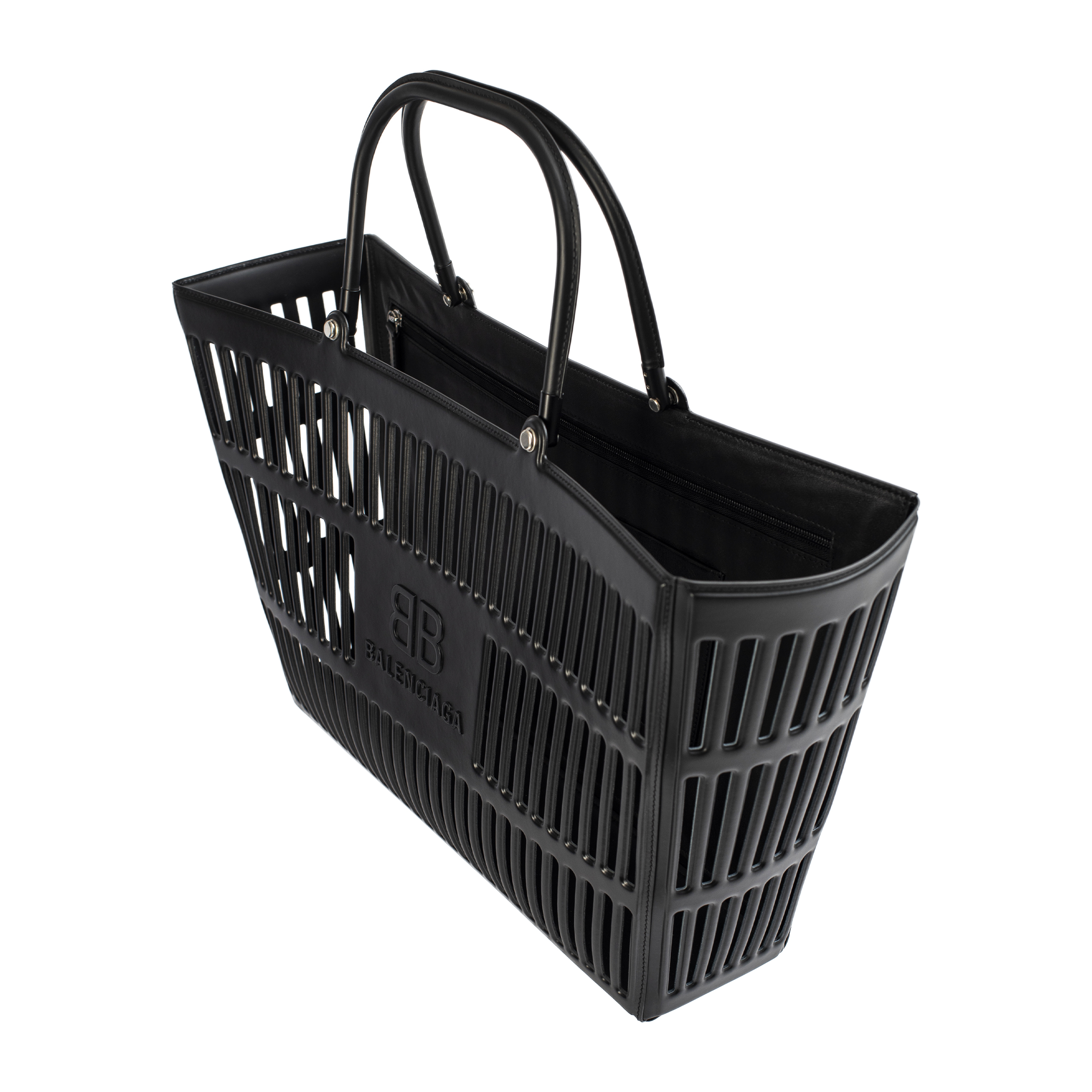 Черная сумка Mag Basket Large Balenciaga 677990/AQ3EY/1000, размер One Size 677990/AQ3EY/1000 - фото 4