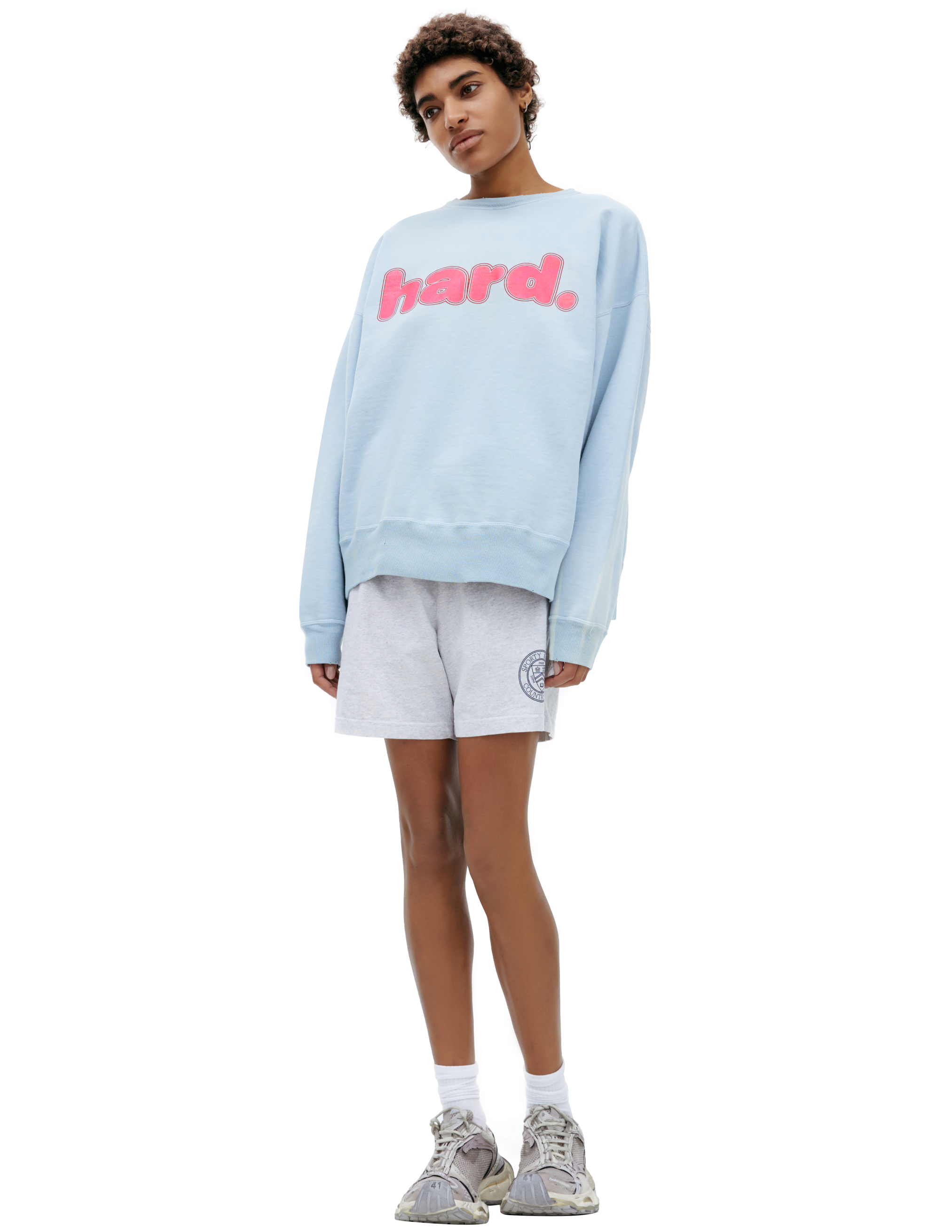 Свитшот с принтом 039Hard 039 80080₽