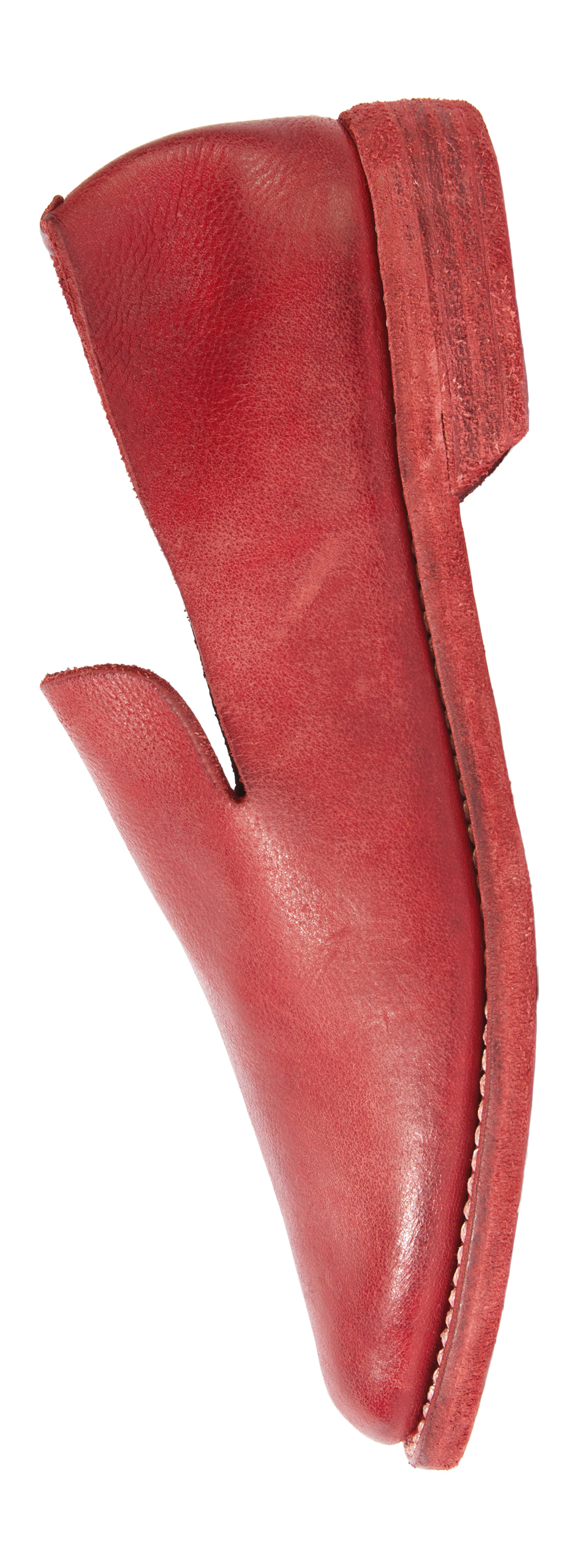 Красные кожаные слипоны Guidi 100/1006T, размер 40;39;38;37;36;45;44;43;42;41 100/1006T - фото 1