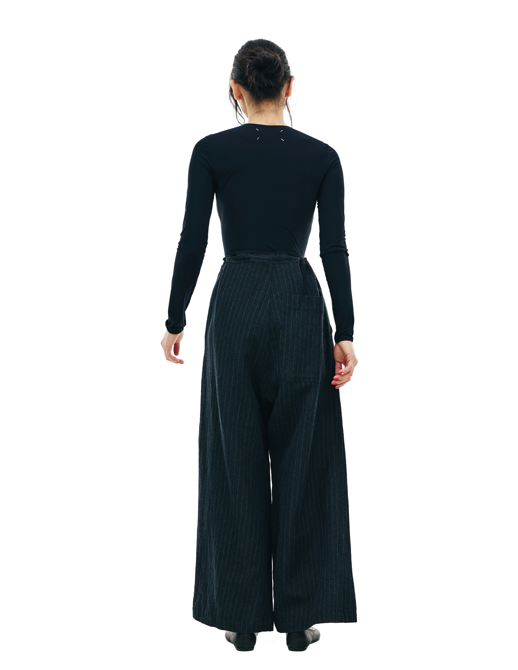 Прямые брюки с полосками Ys YR-P11-107-1, размер 2;1 - фото 3