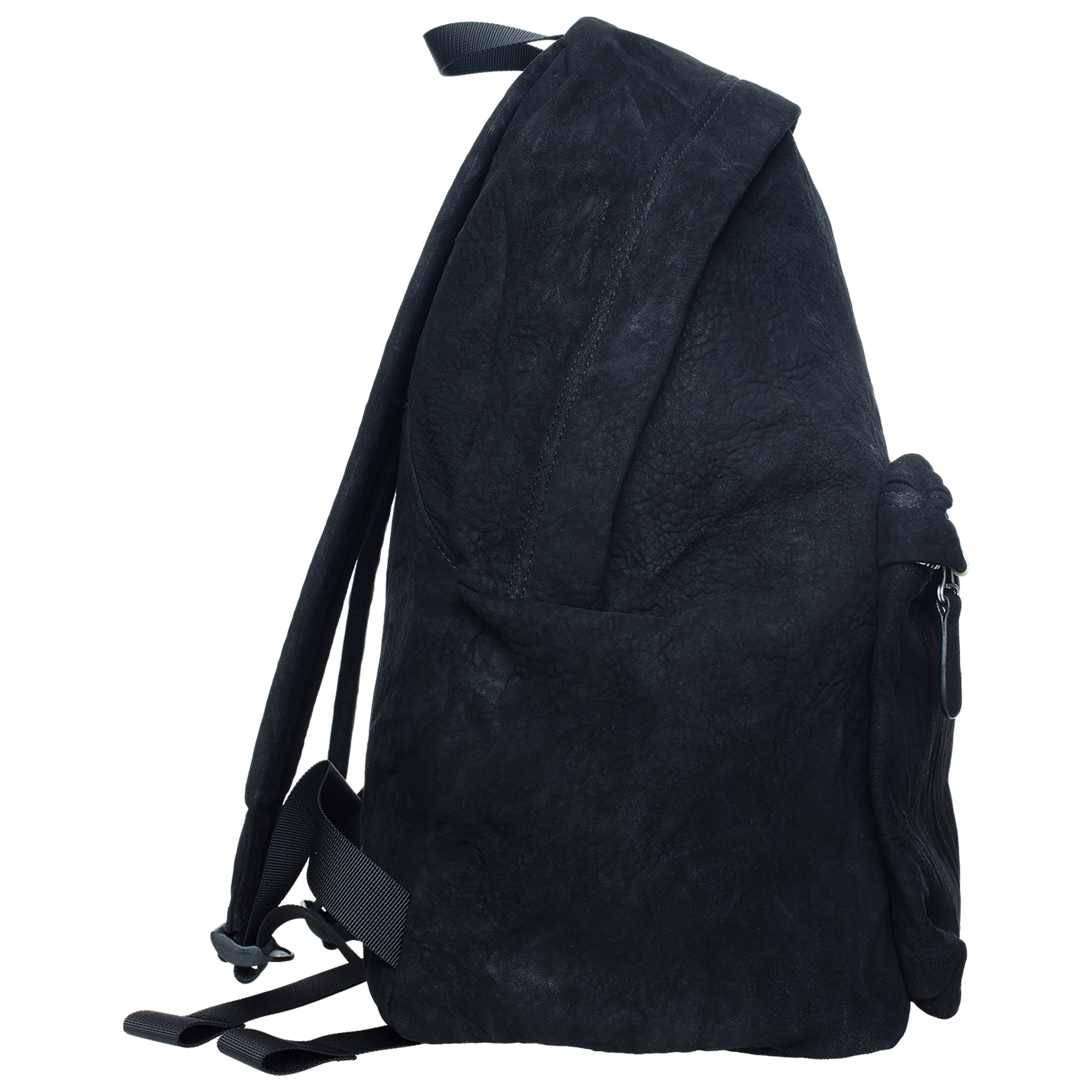 Черный рюкзак Shaman-Folk из кожи visvim 0123203003039, размер One Size - фото 2