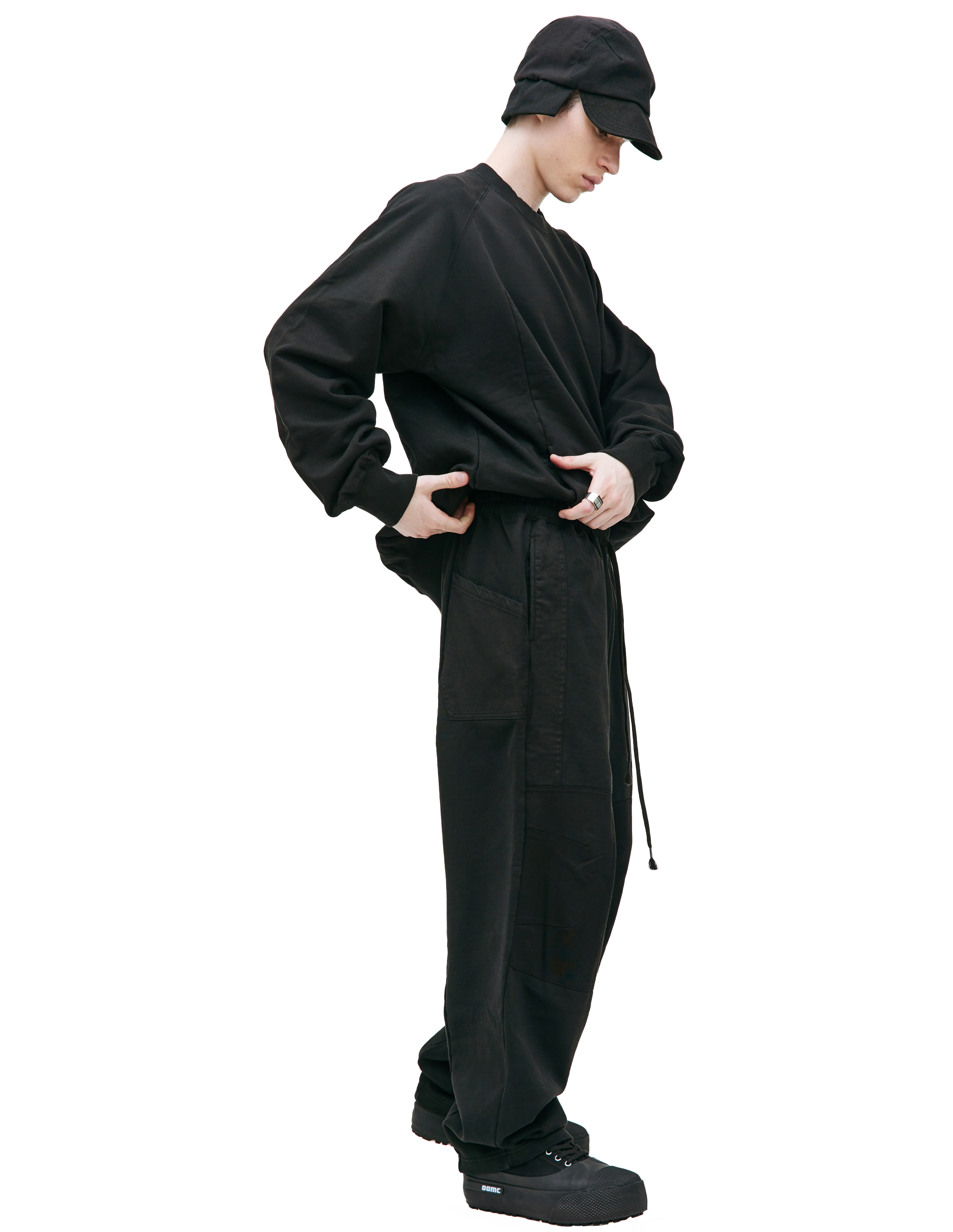 Комбинированные брюки с заплатками The Viridi-Anne VI-3538-04, размер 4;5 - фото 2